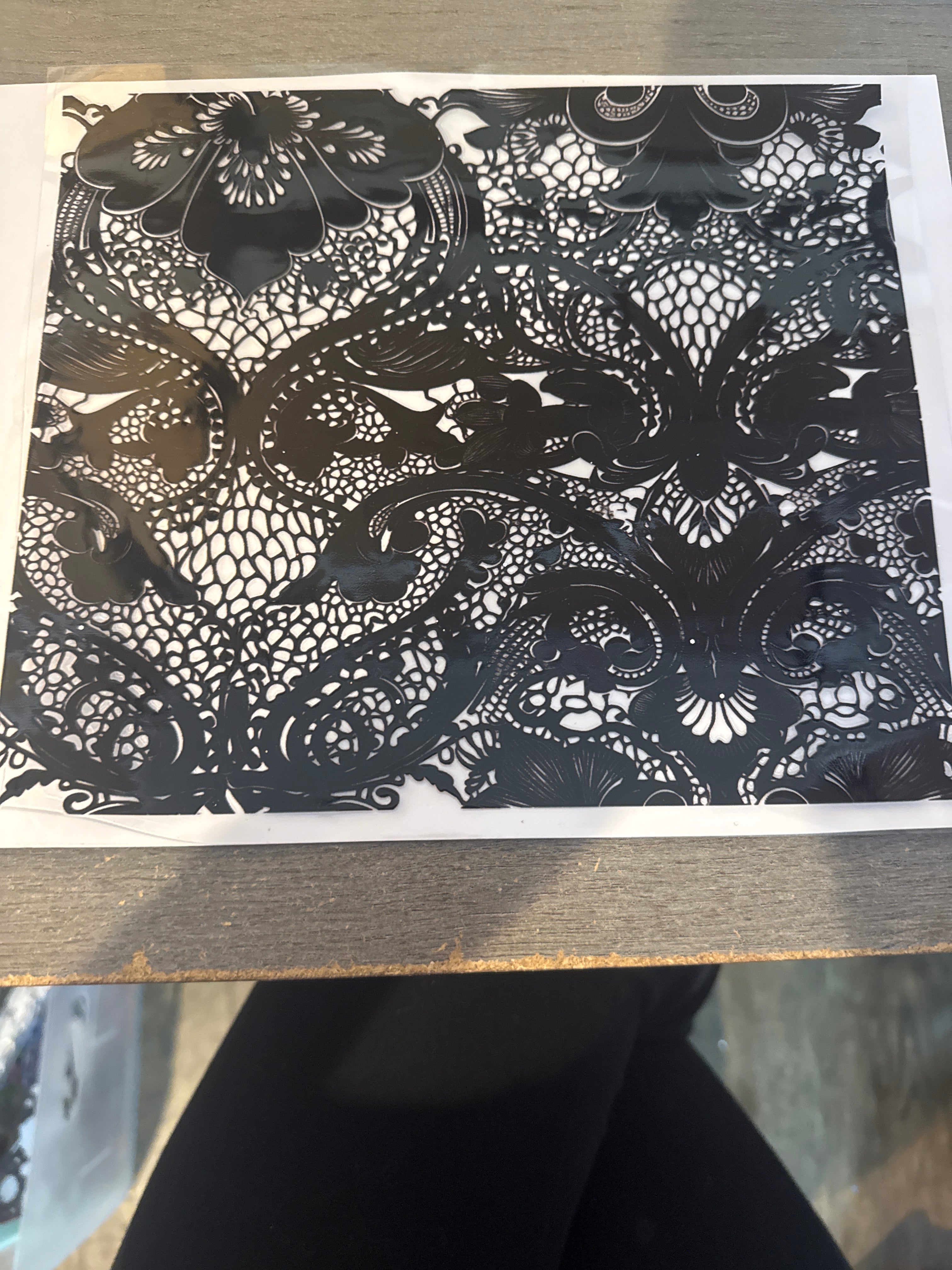 Black lace