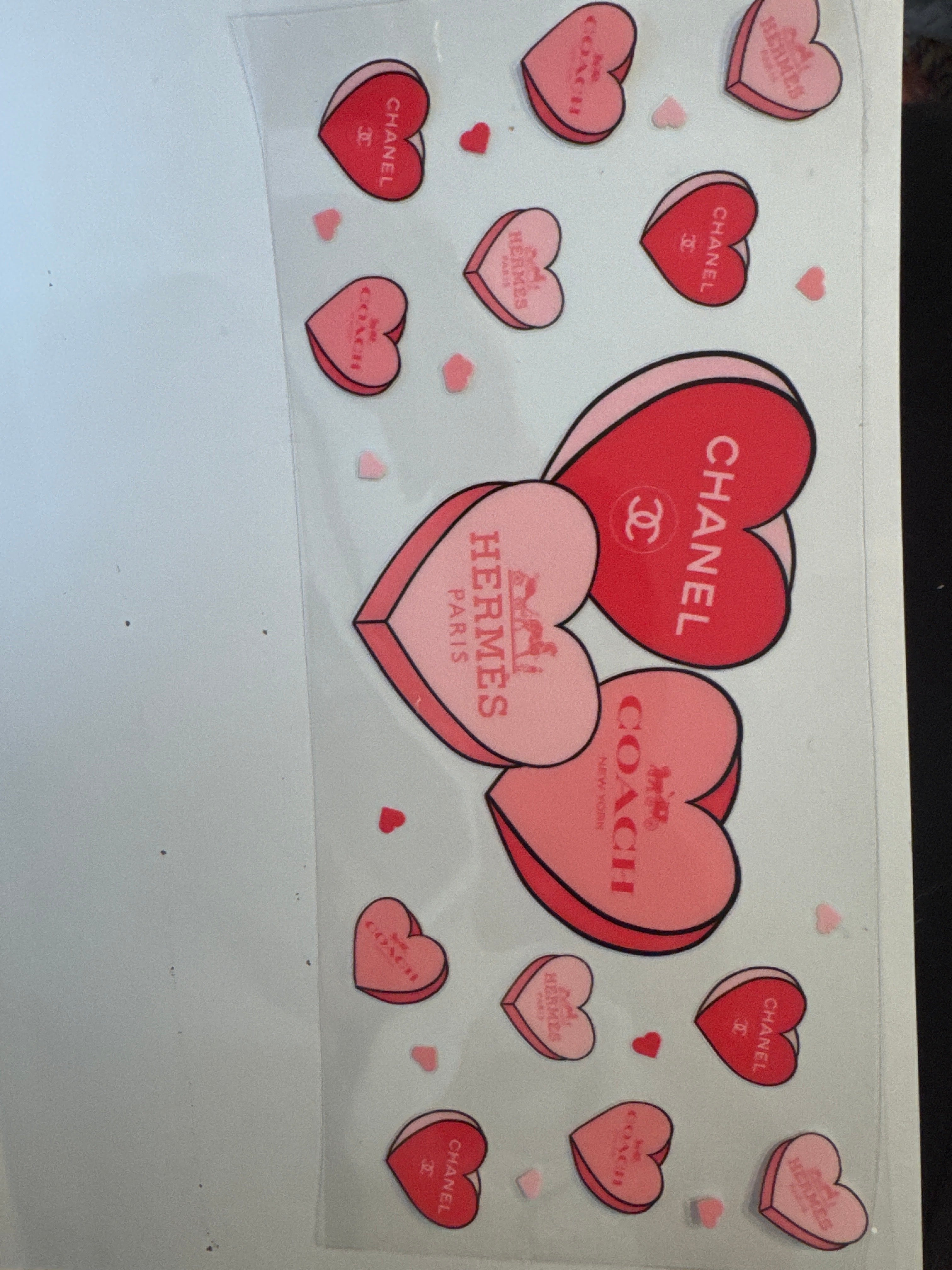 Boujee conversation hearts