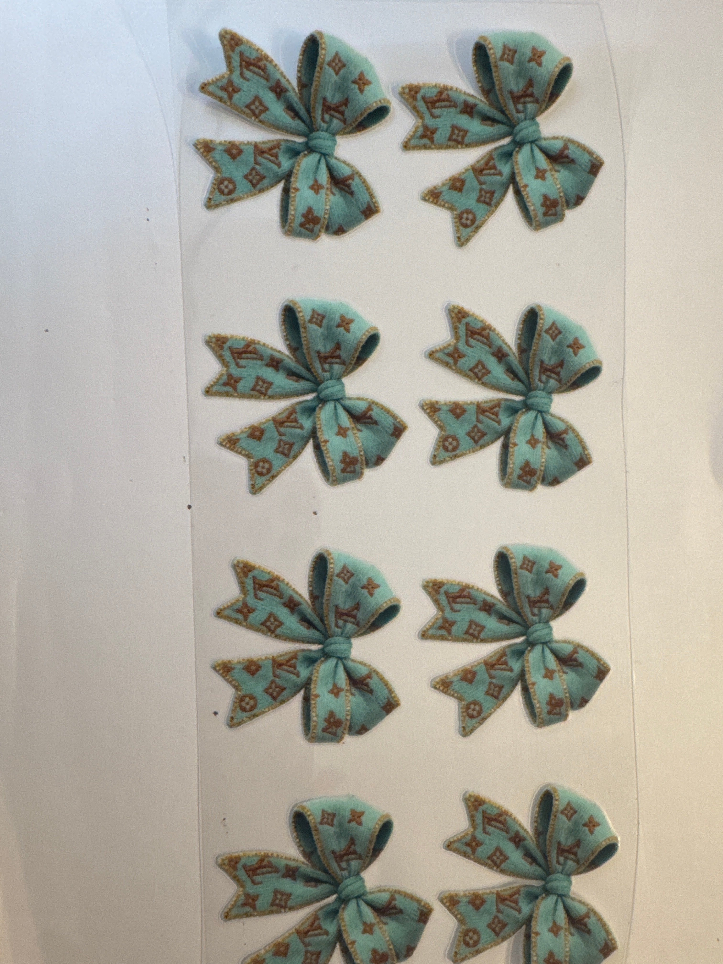Lv blue bow