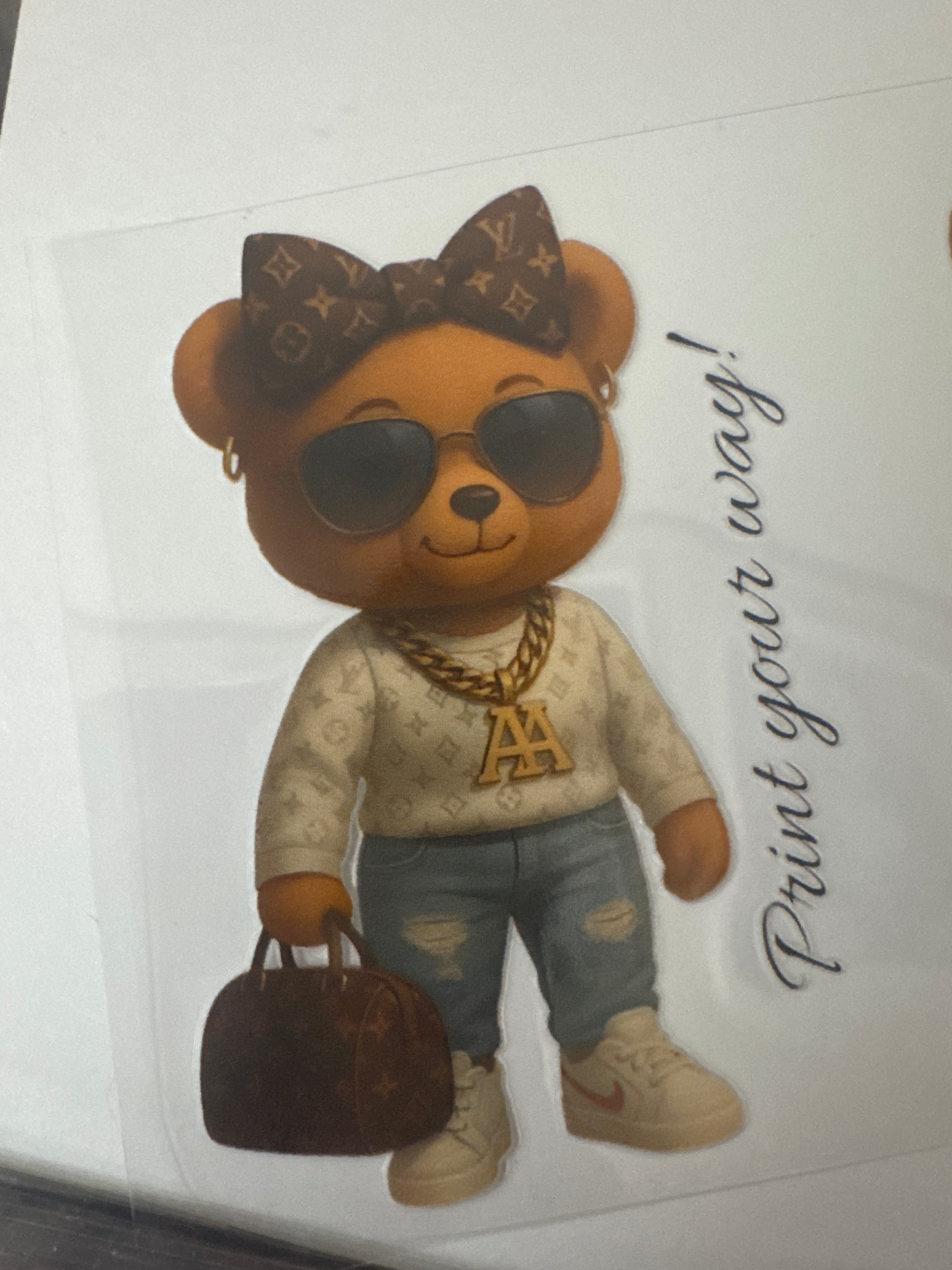 Boujee bear