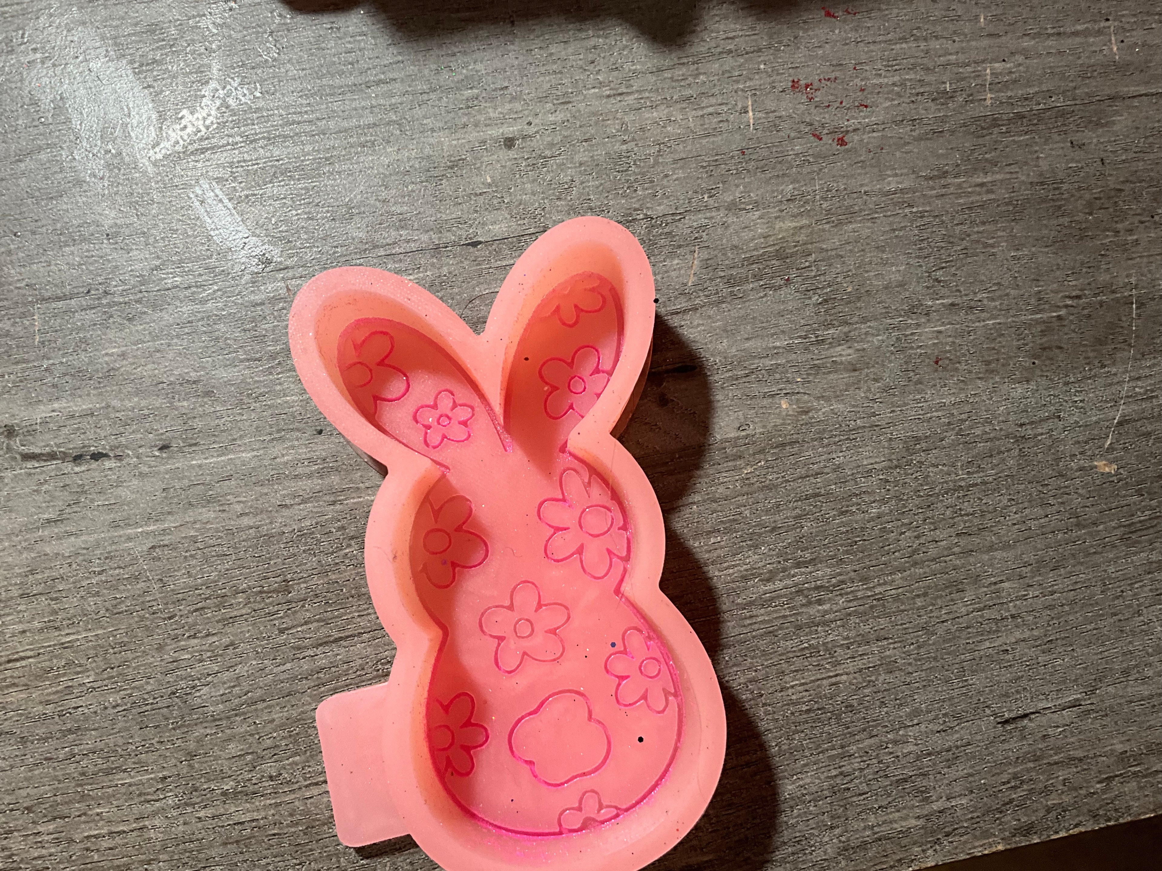 Floral Bunny Car Freshener
