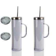 20oz Stainless Steel SnowGlobe Cup With Handle