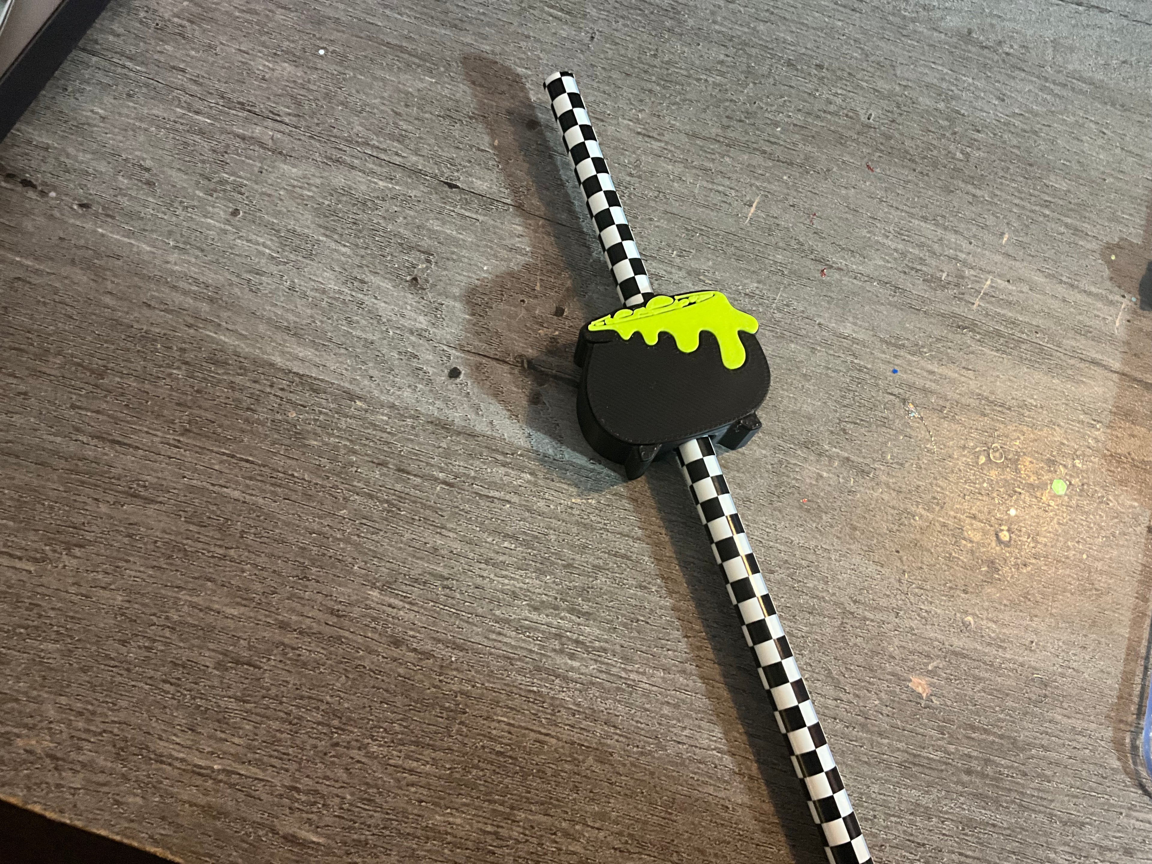 3D Straw Toppers