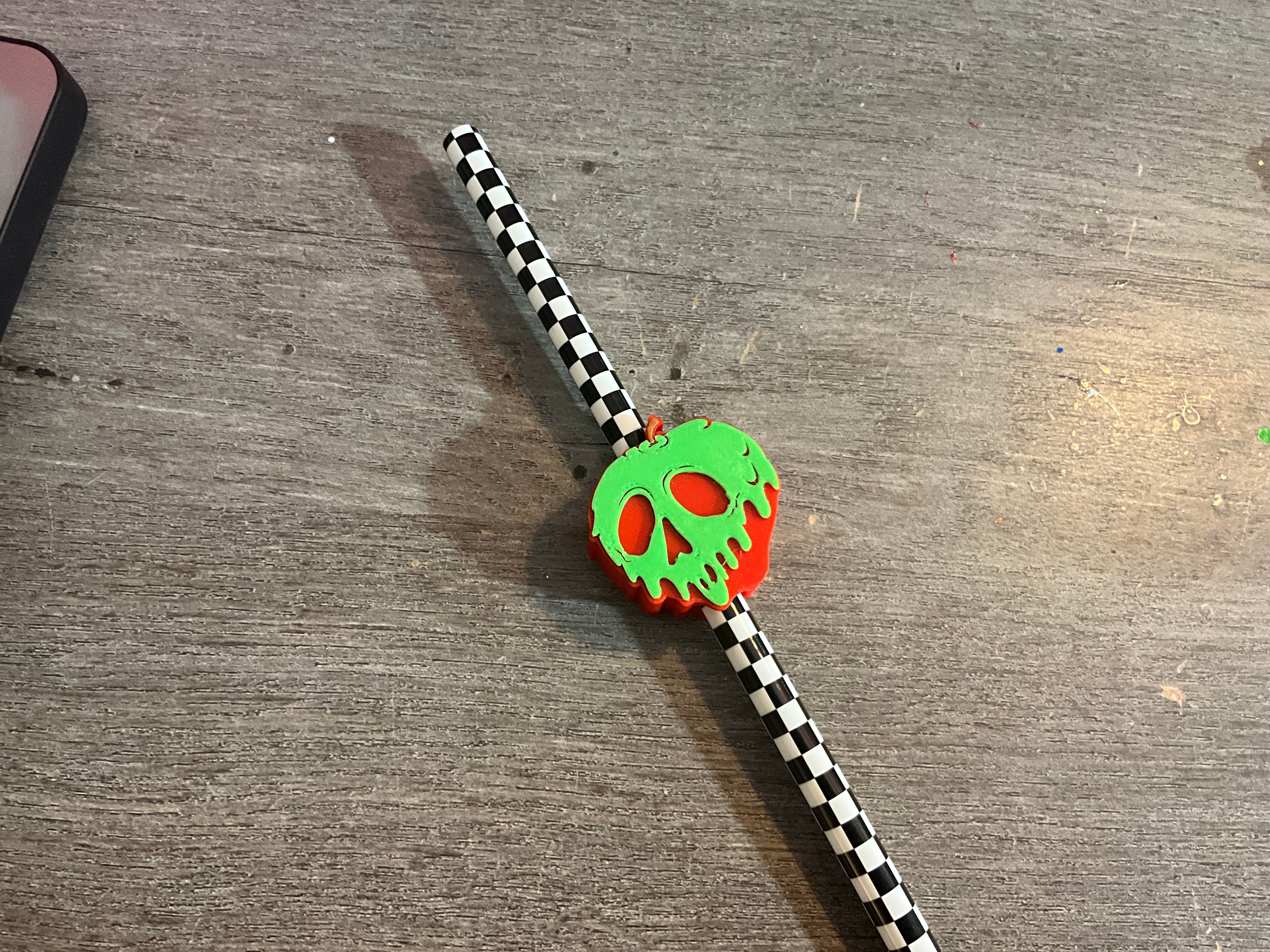 3D Straw Toppers