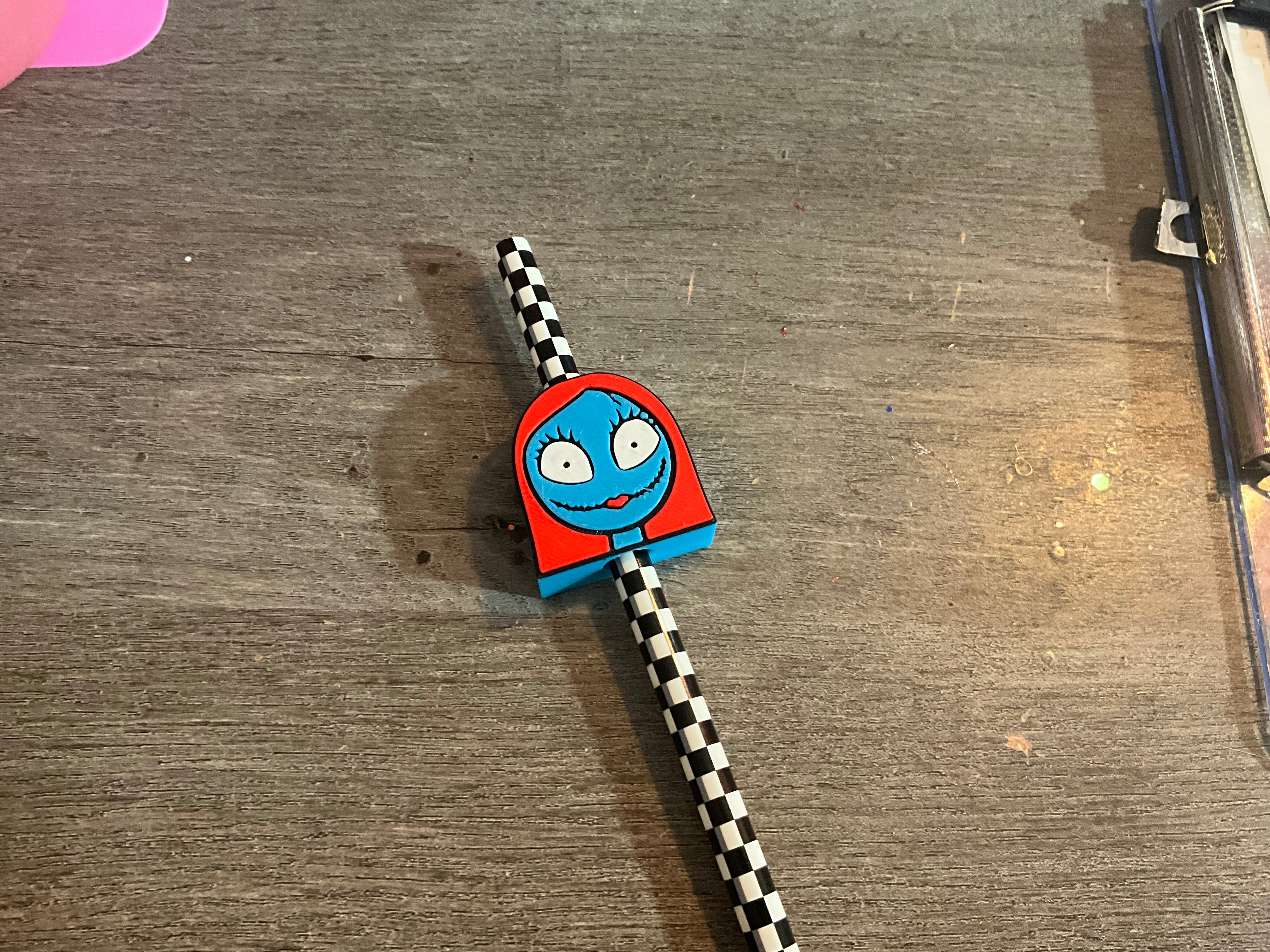 3D Straw Toppers