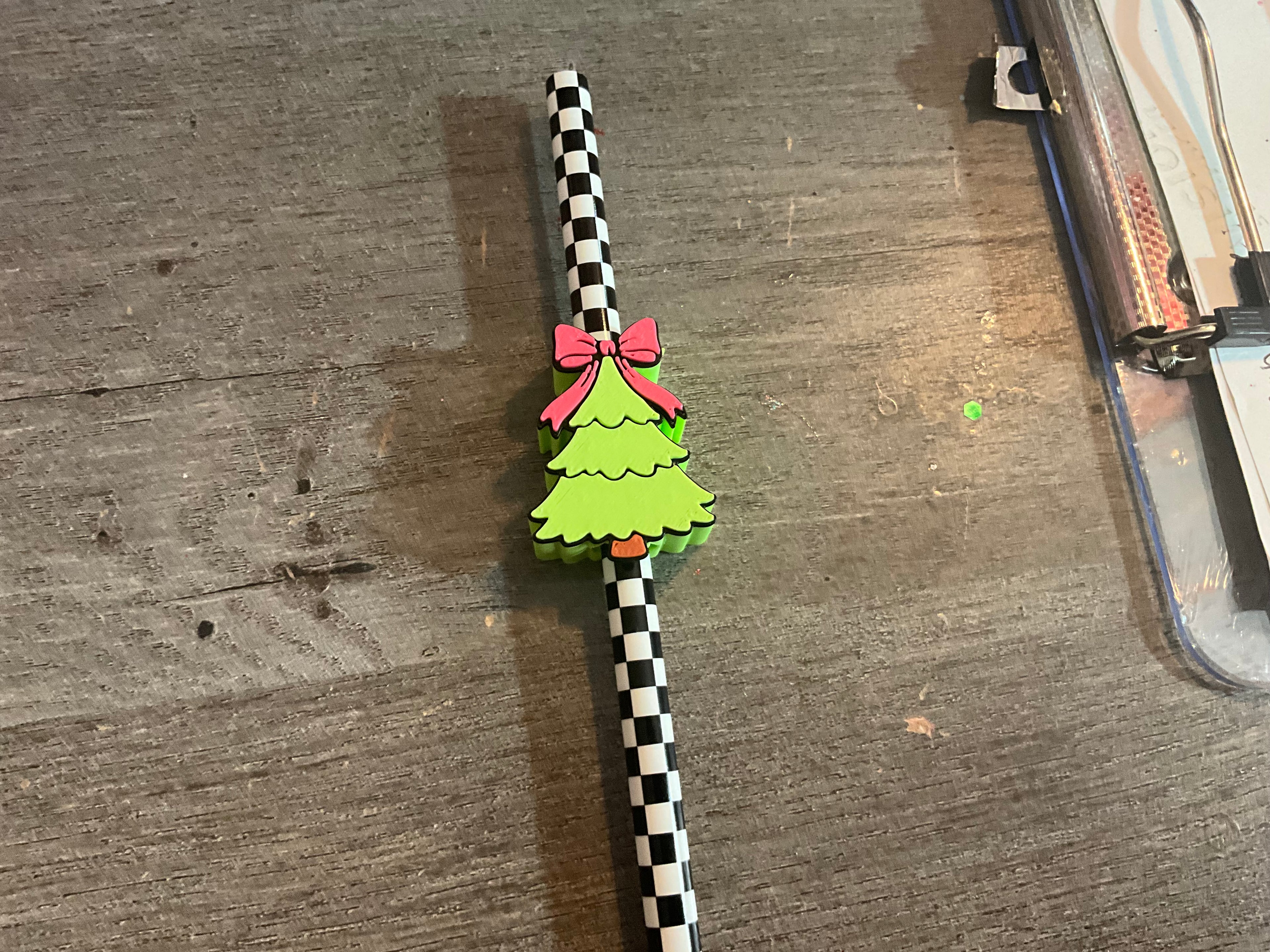 3D Straw Toppers