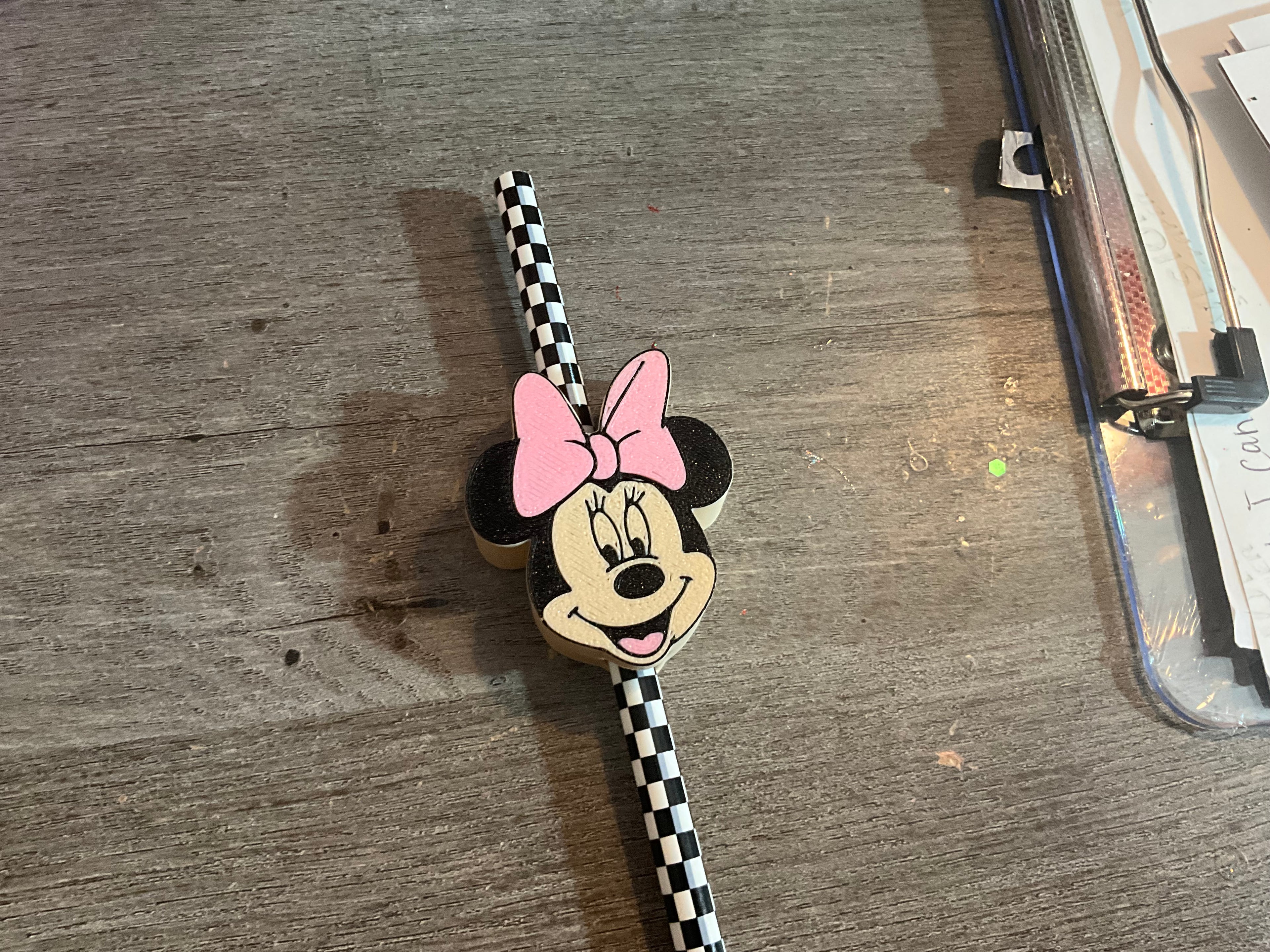 3D Straw Toppers