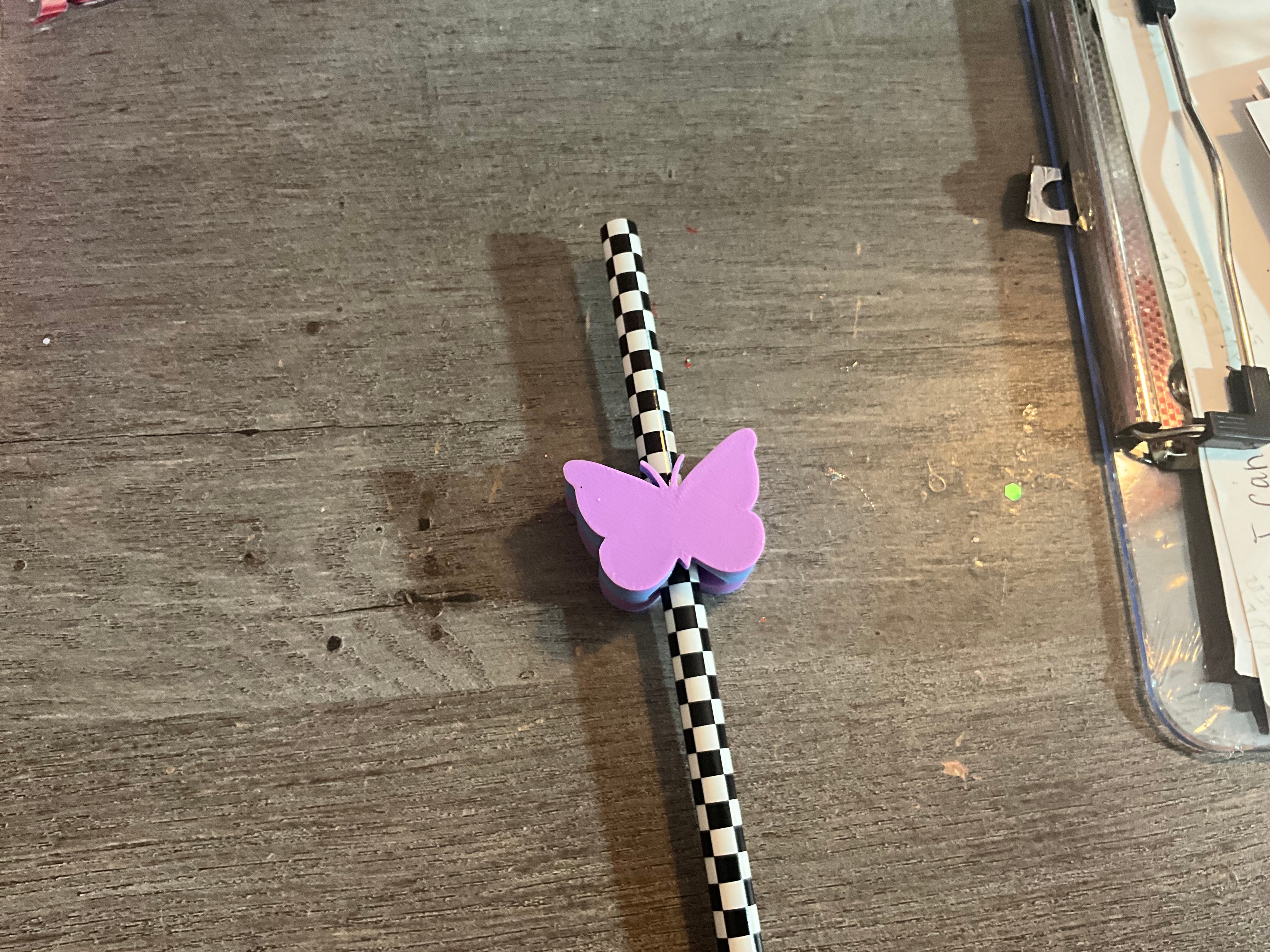 3D Straw Toppers