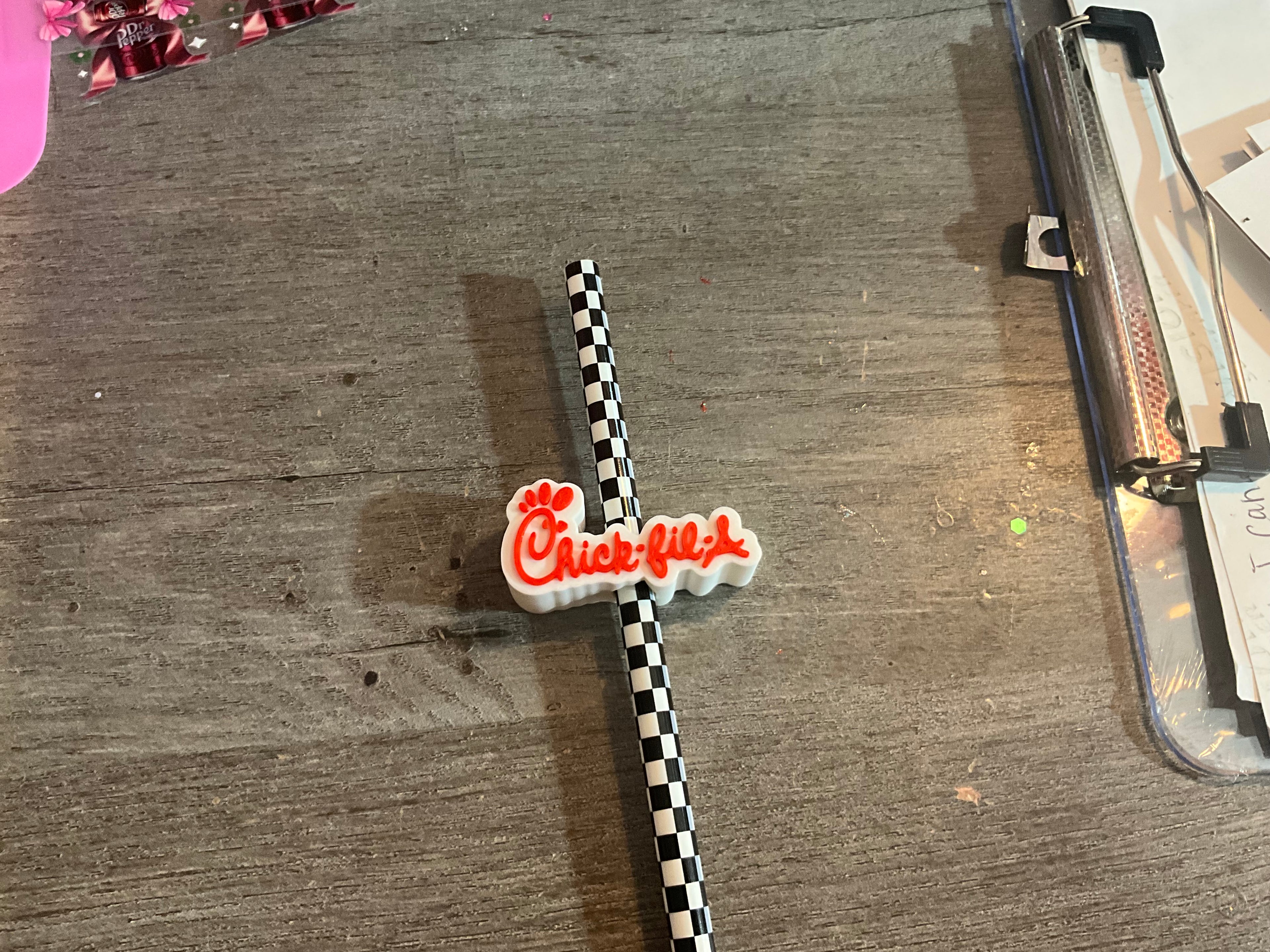 3D Straw Toppers