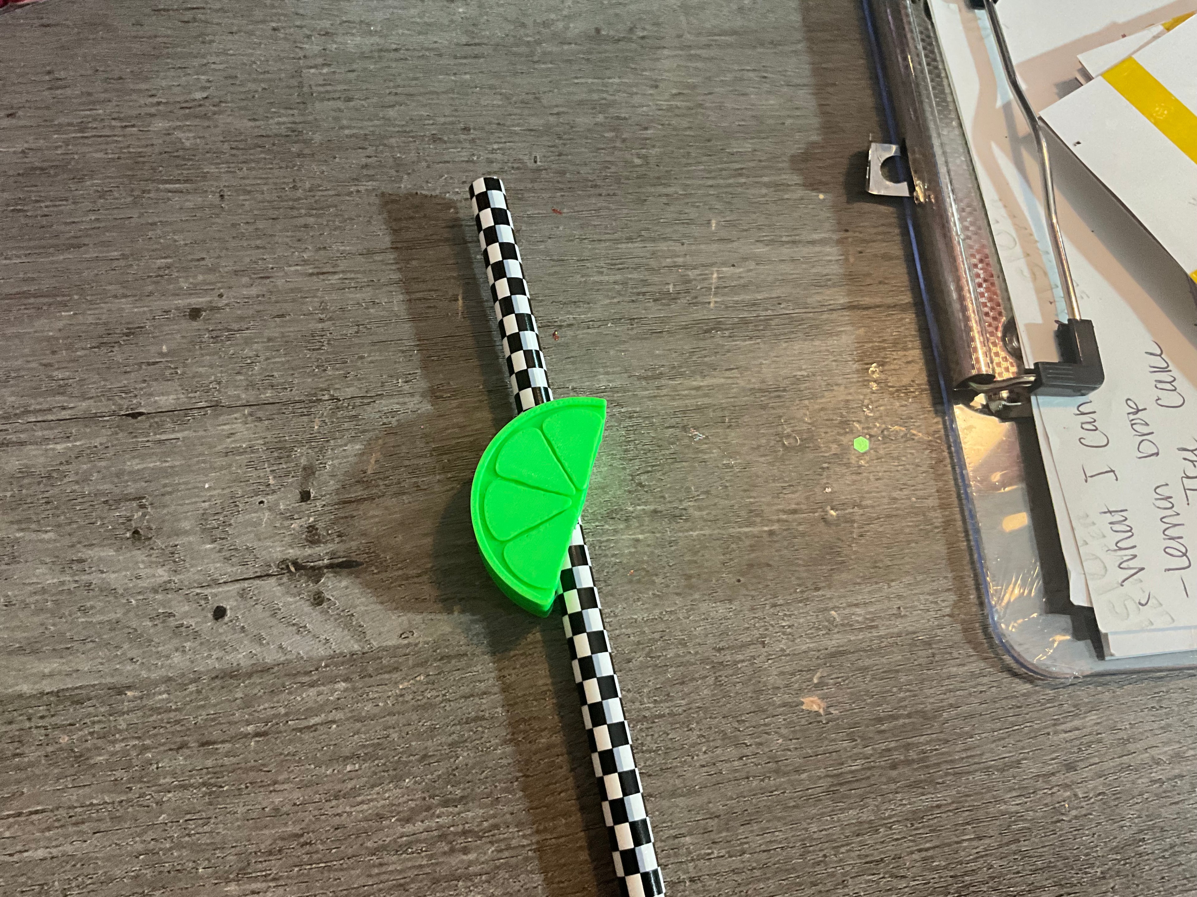 3D Straw Toppers
