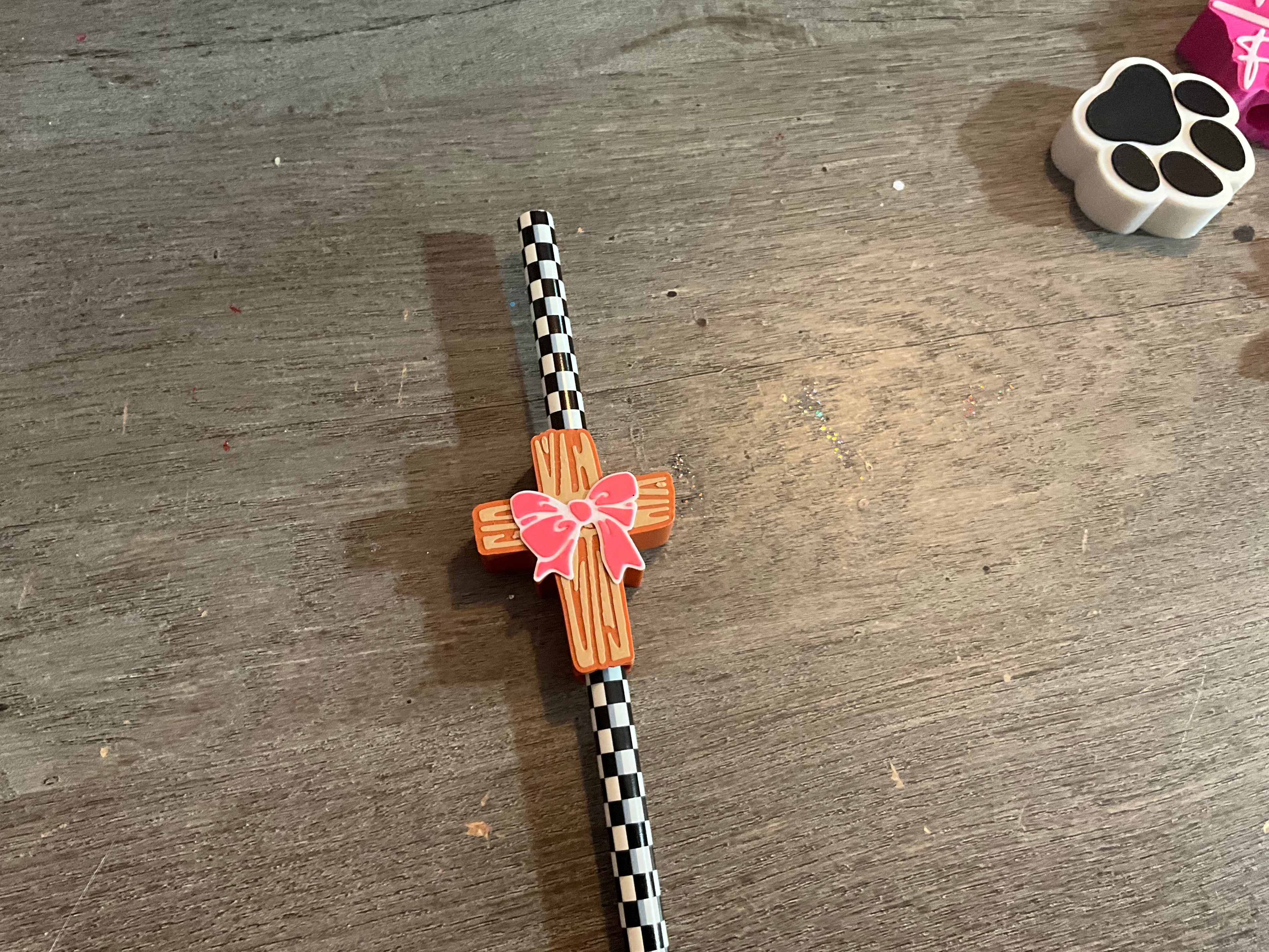 3D Straw Toppers