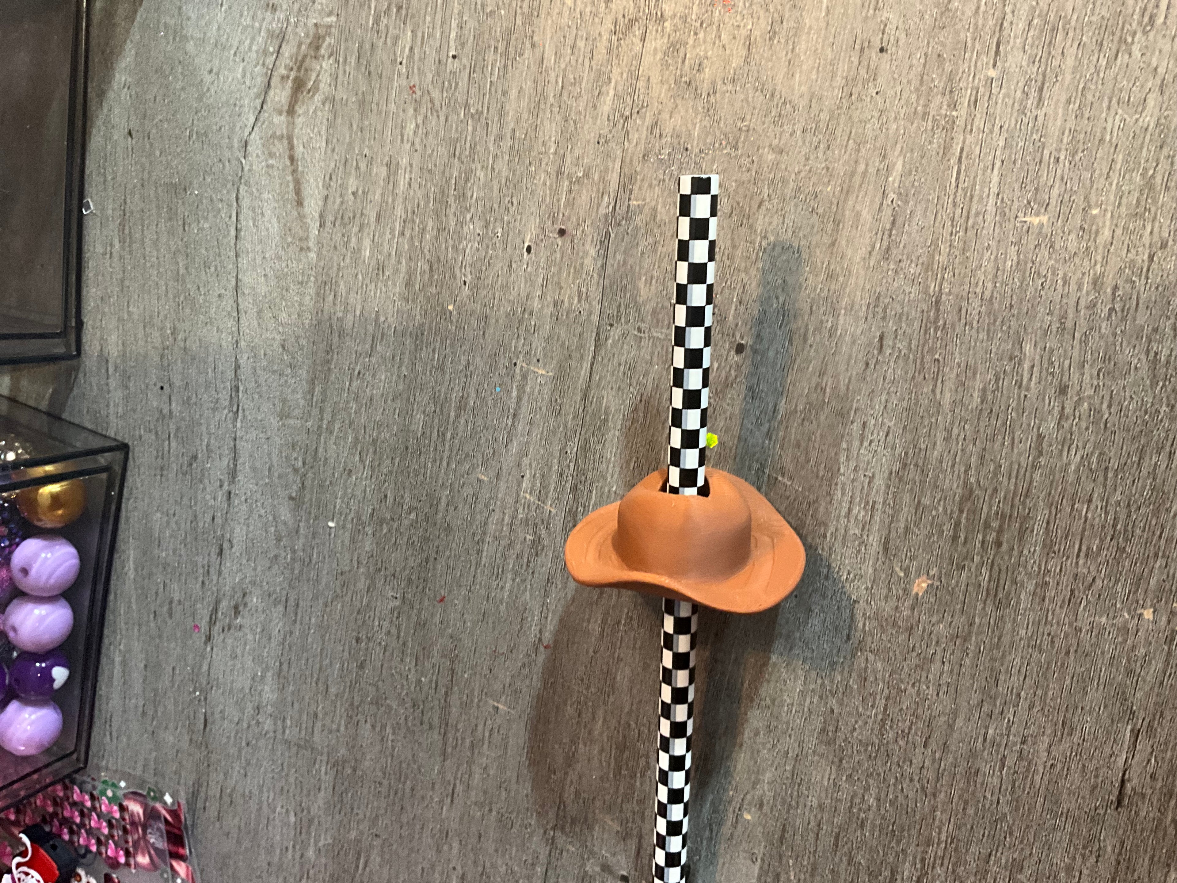 3D Straw Toppers