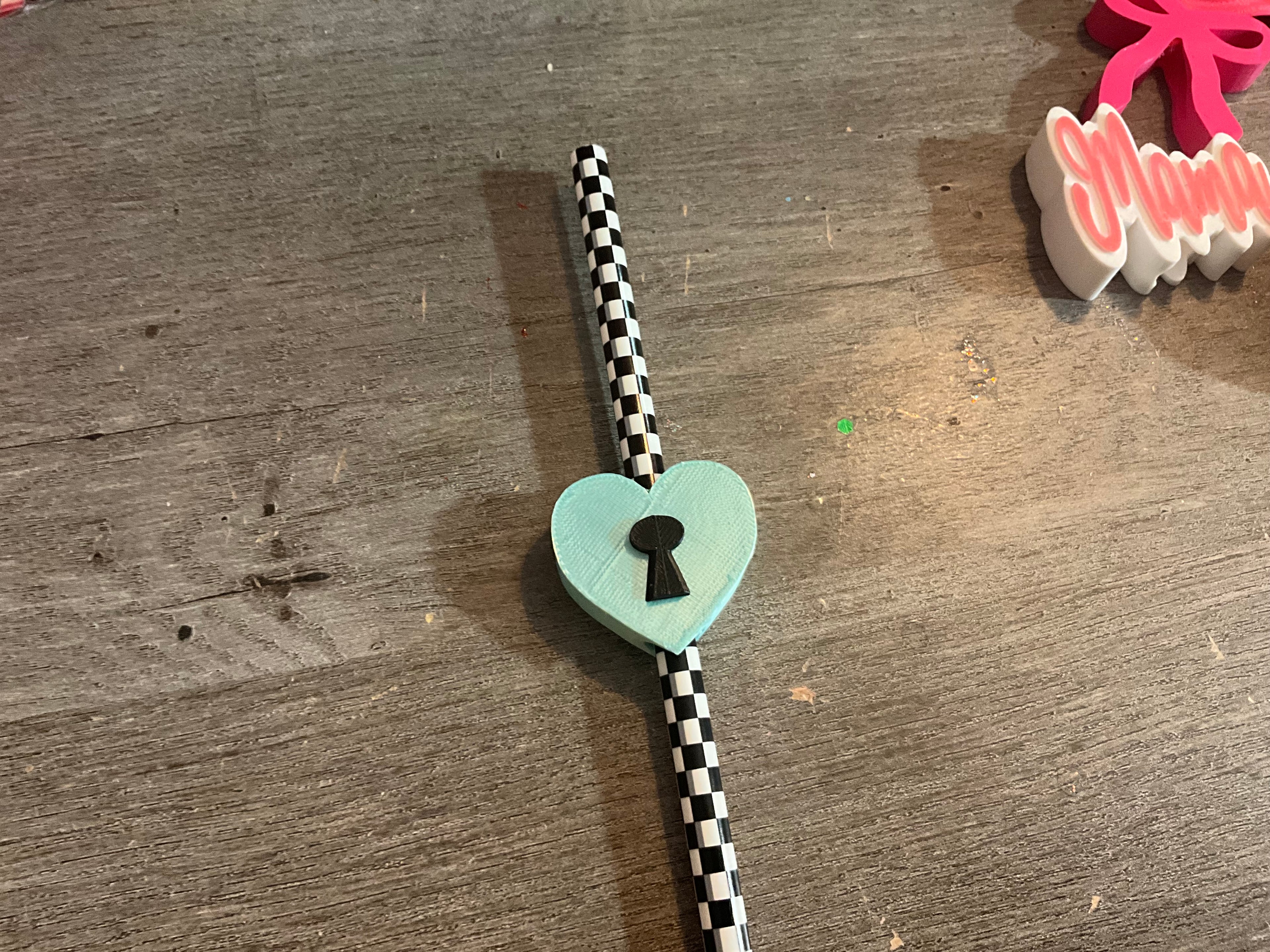 3D Straw Toppers
