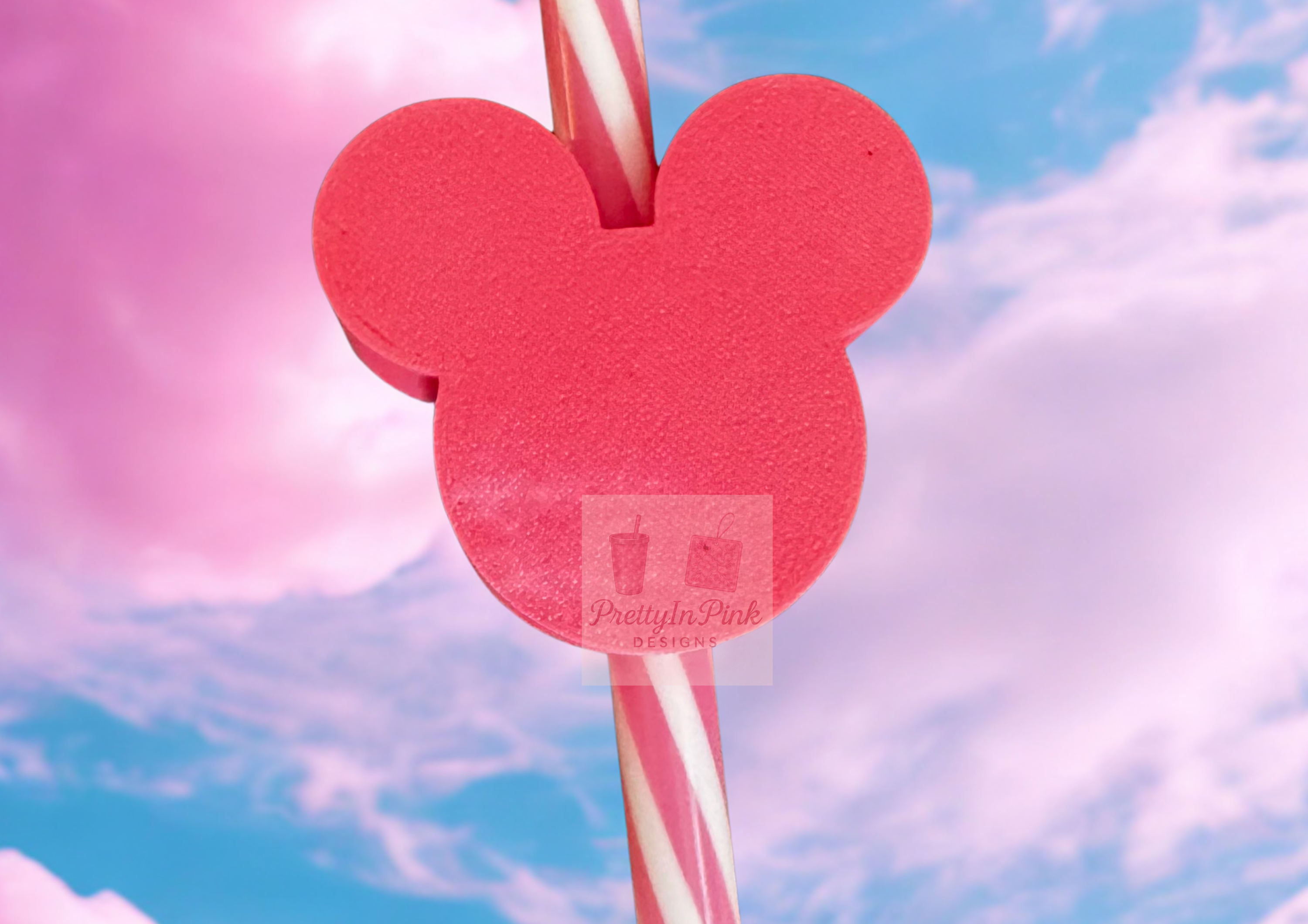 3D Straw Toppers