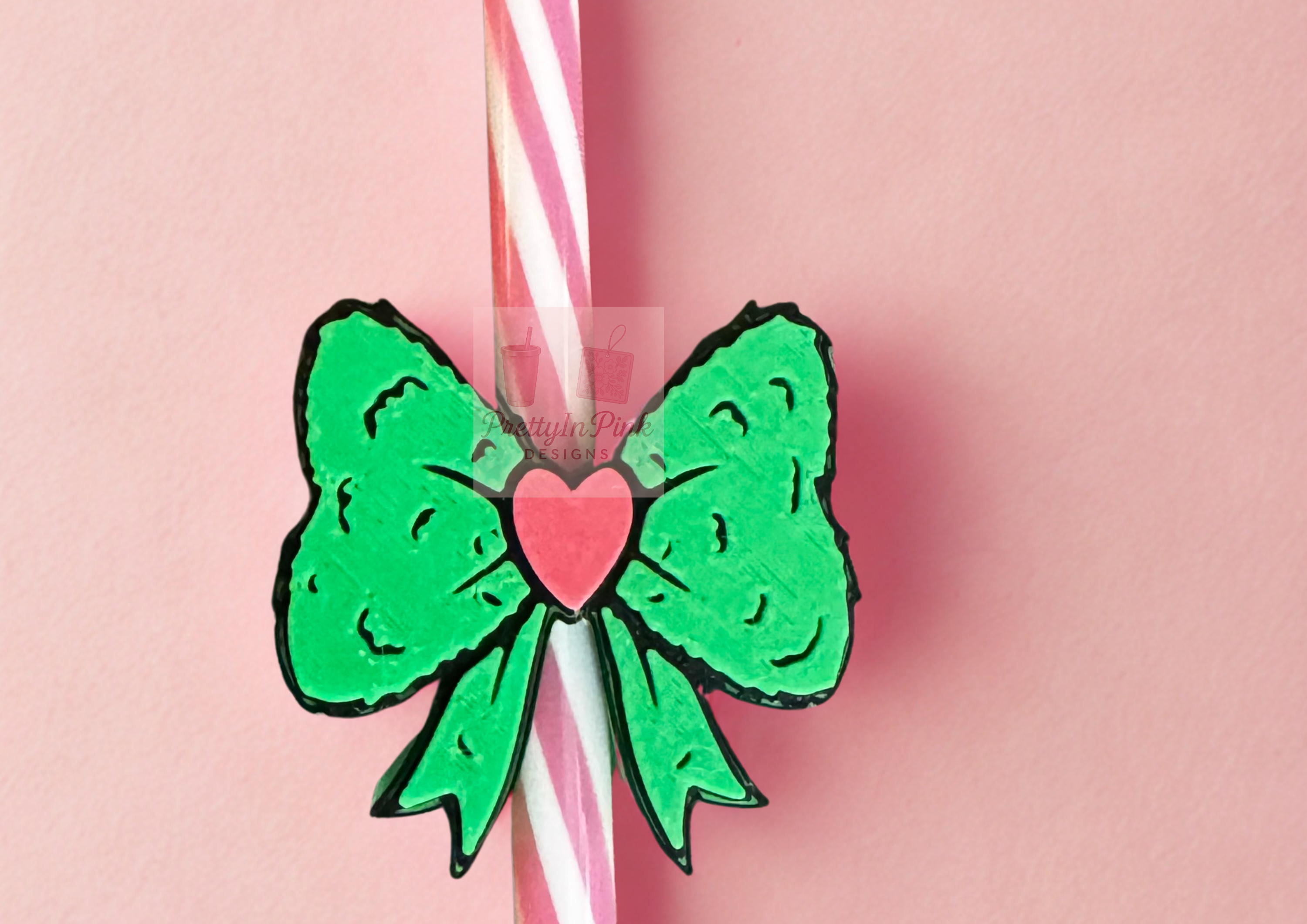 3D Straw Toppers