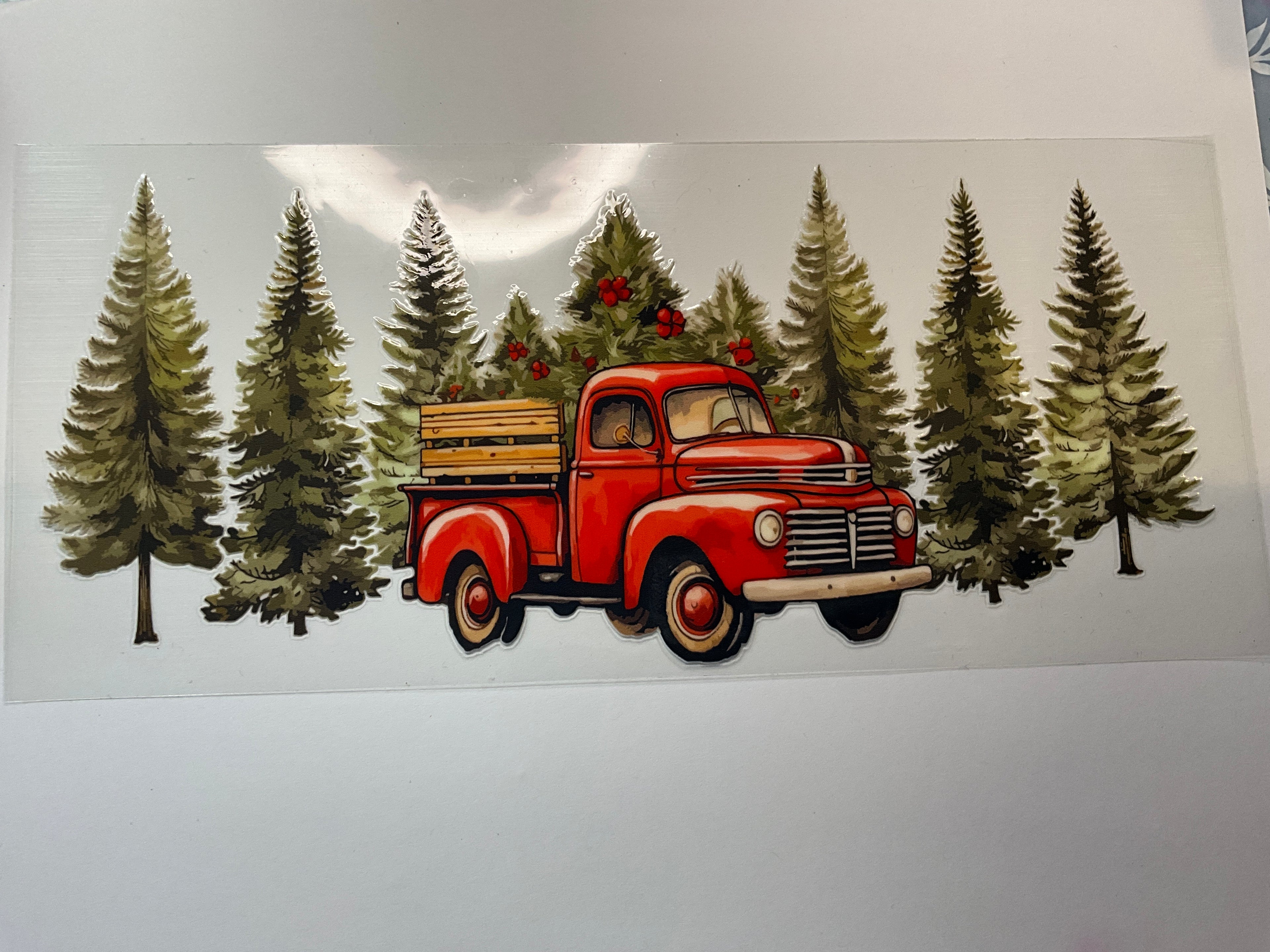 Red truck