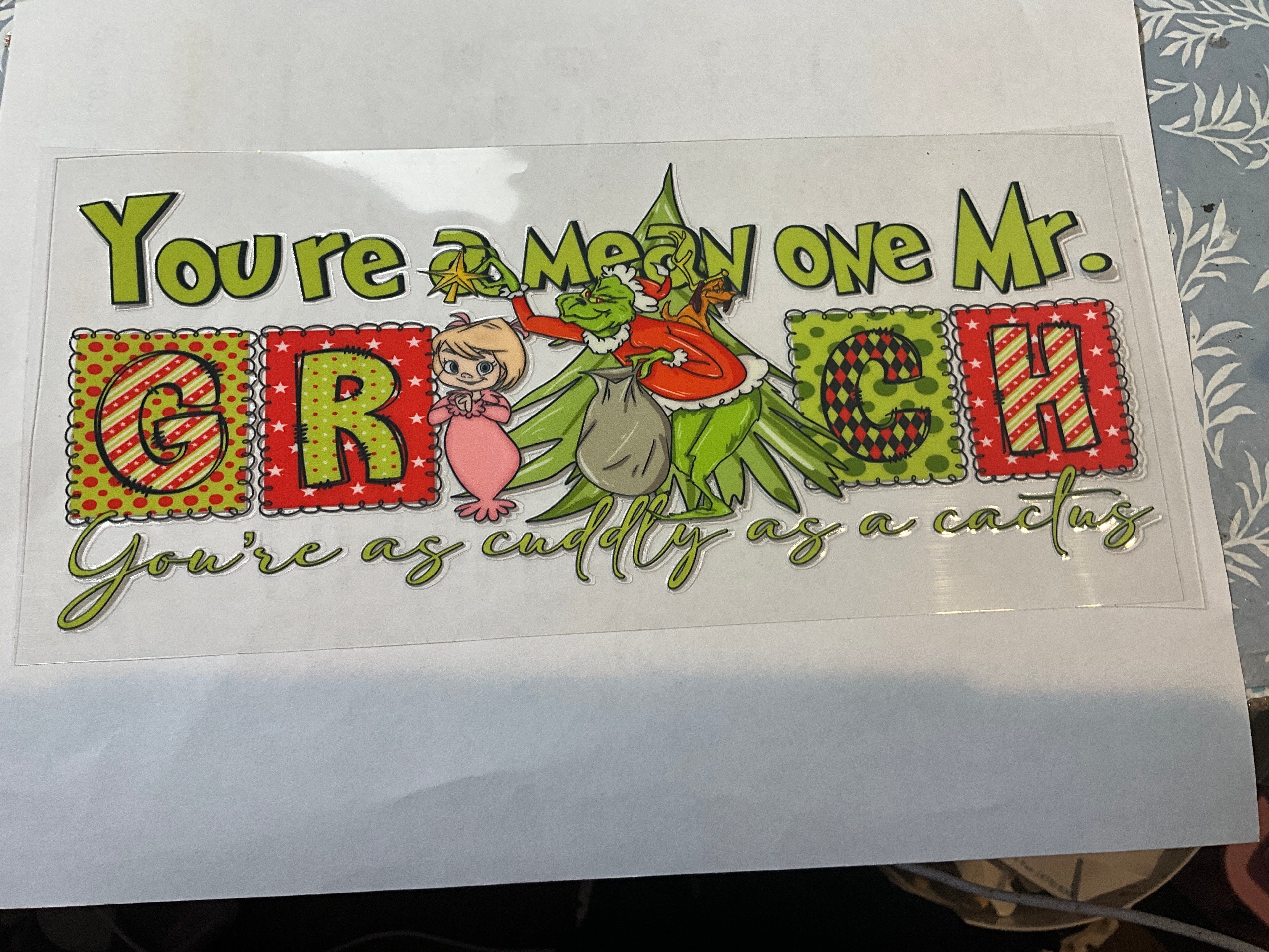 Your a mean one green man