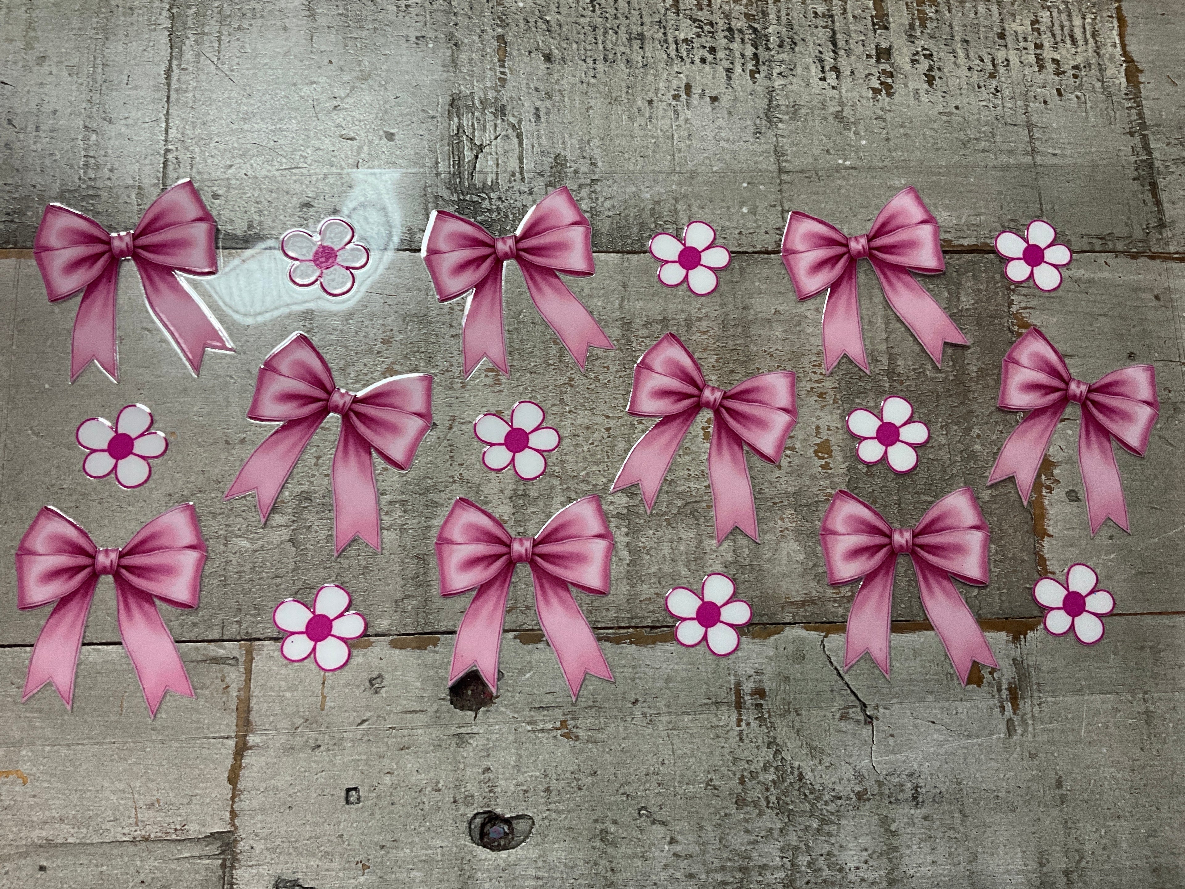 Pink bows
