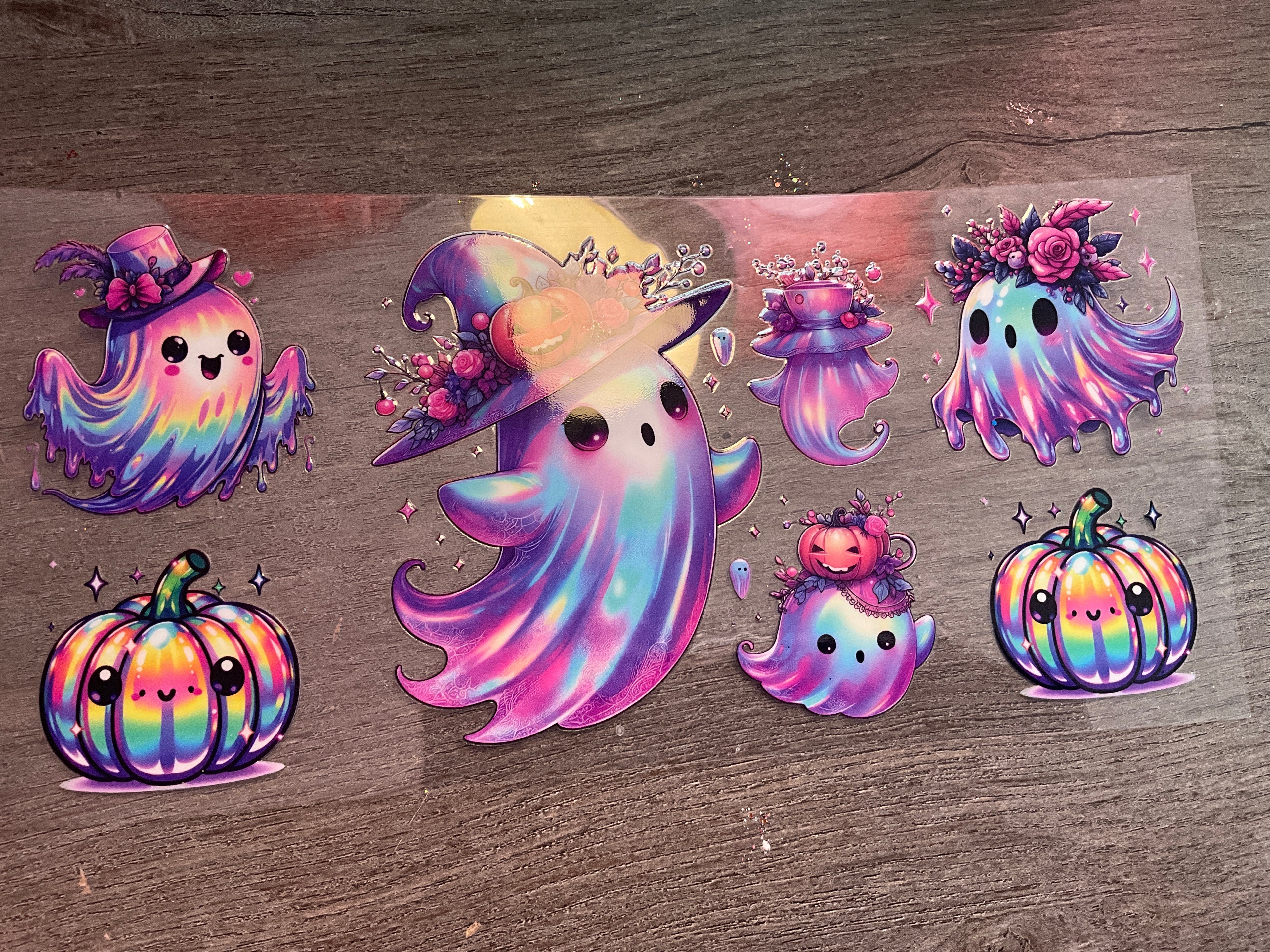 Holographic ghost
