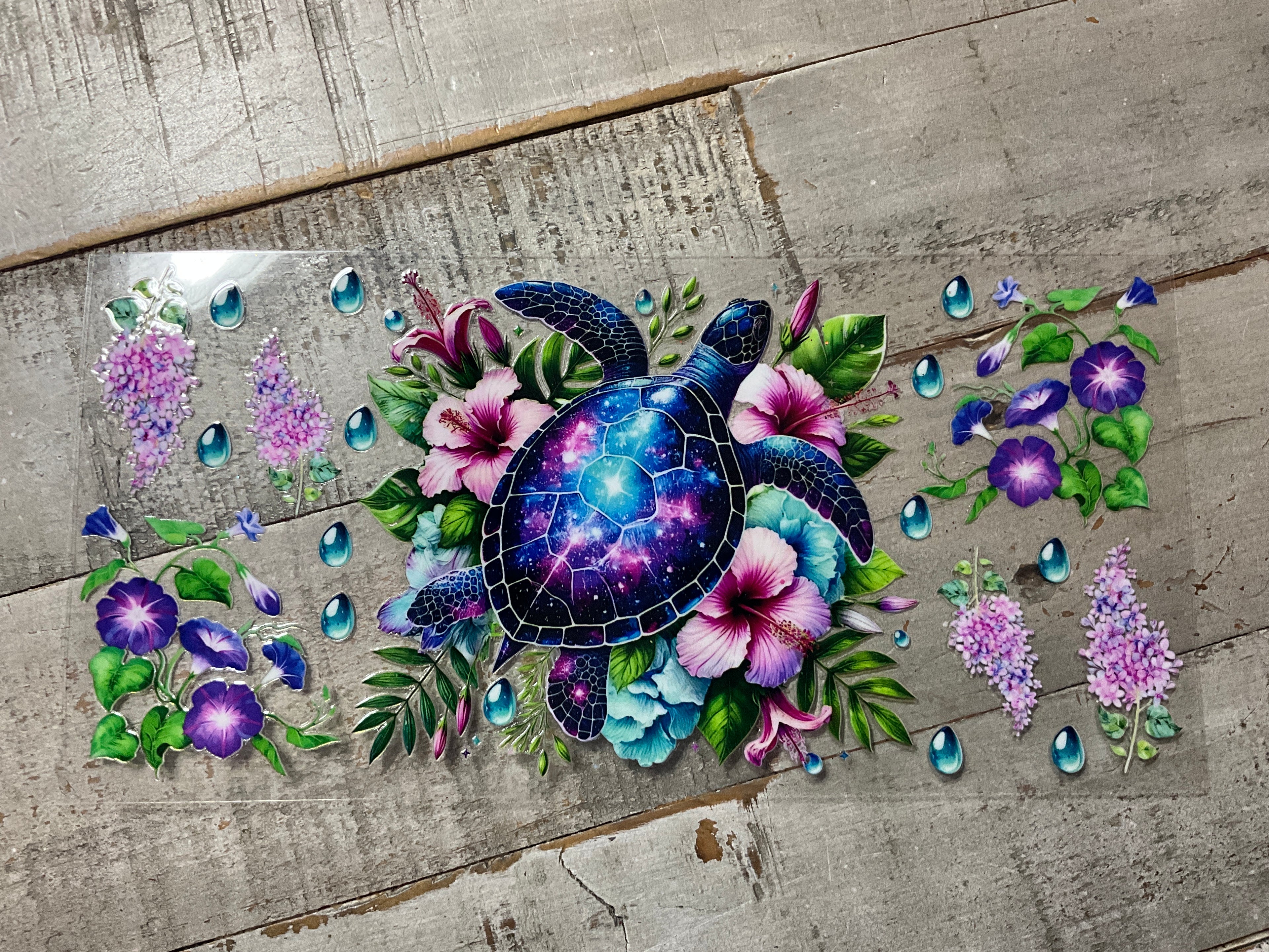 Floral turtle