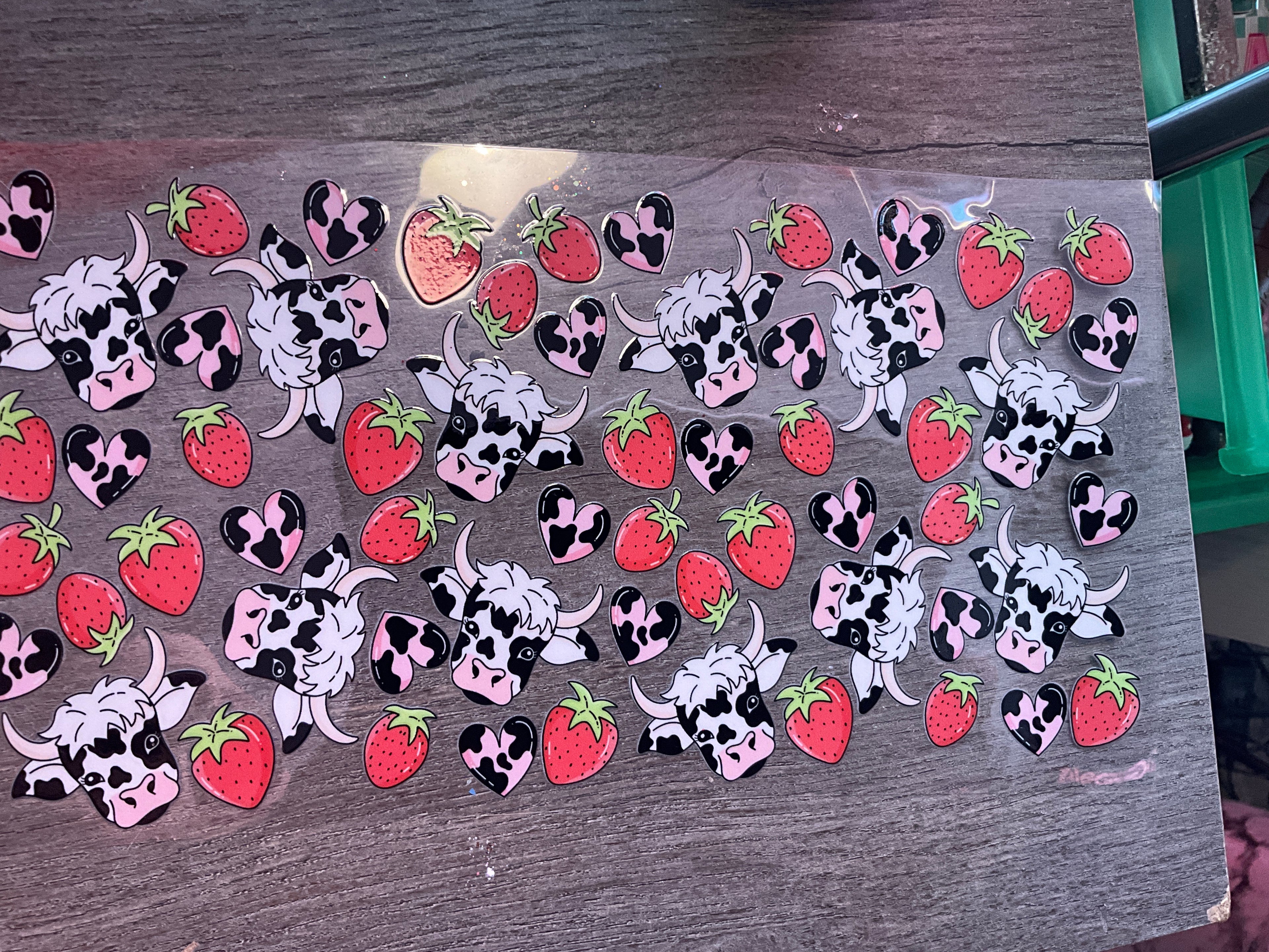 Strawberry cow