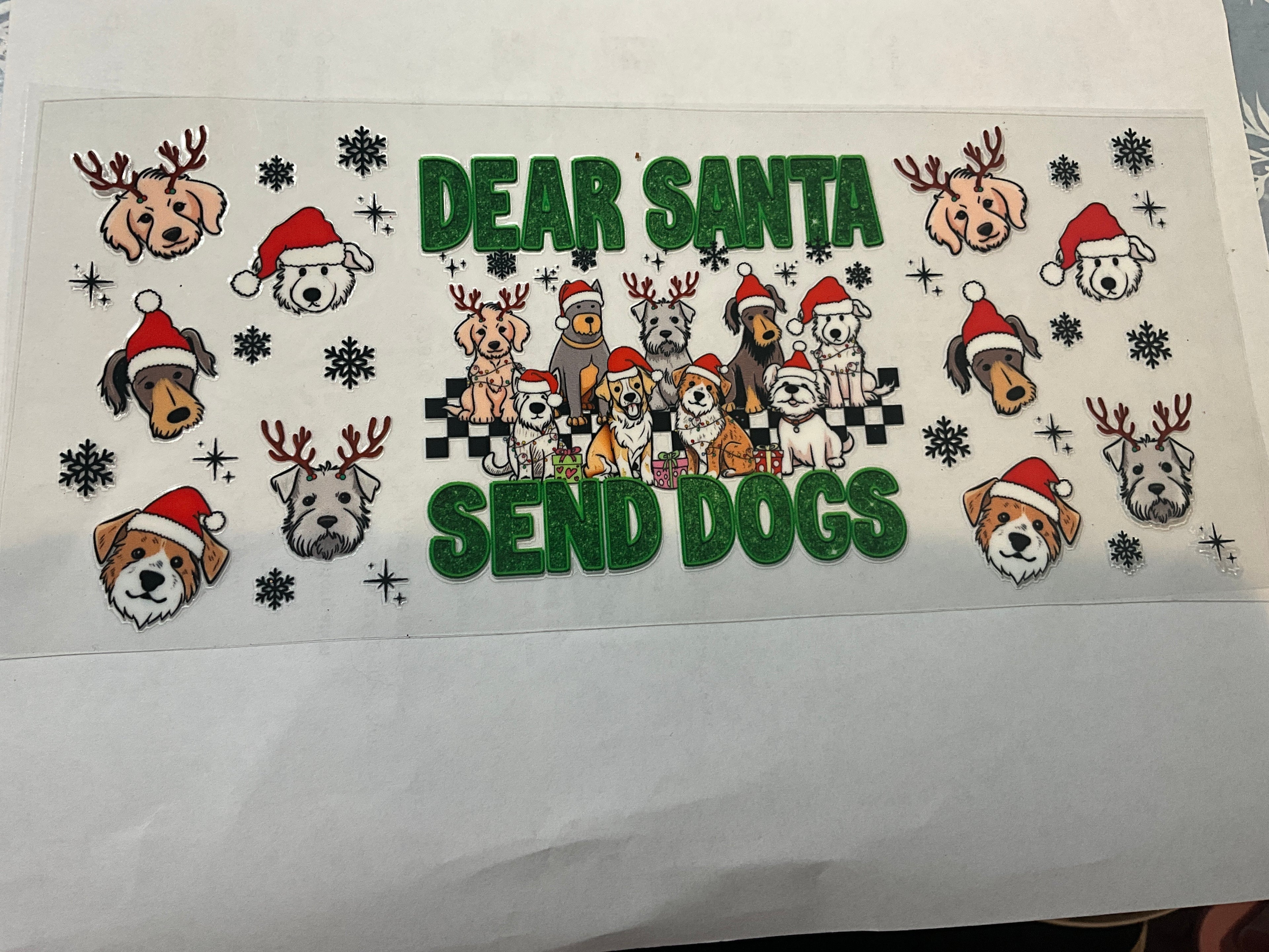 Dear Santa send dogs