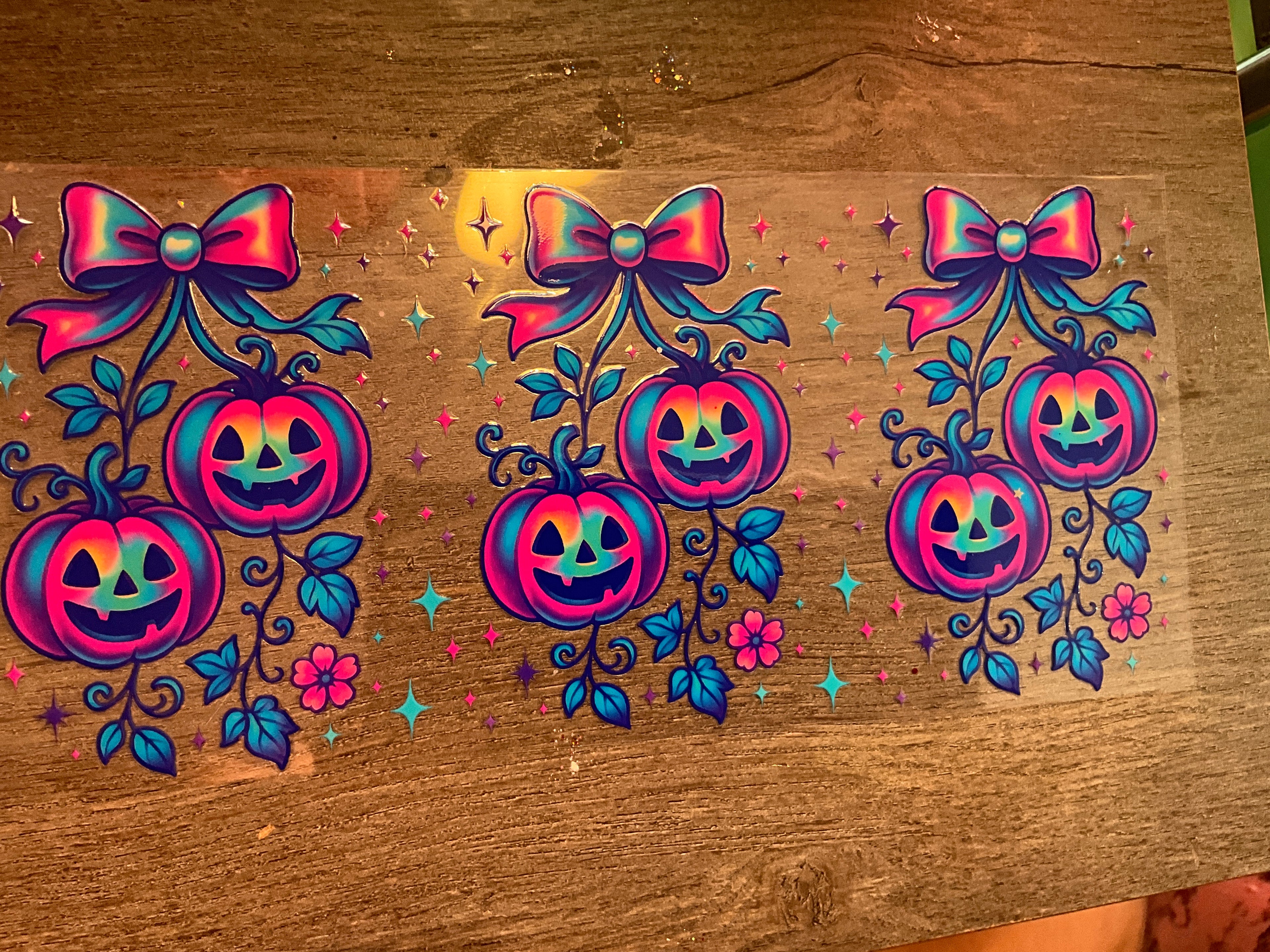 Colorful Cherry Pumpkin