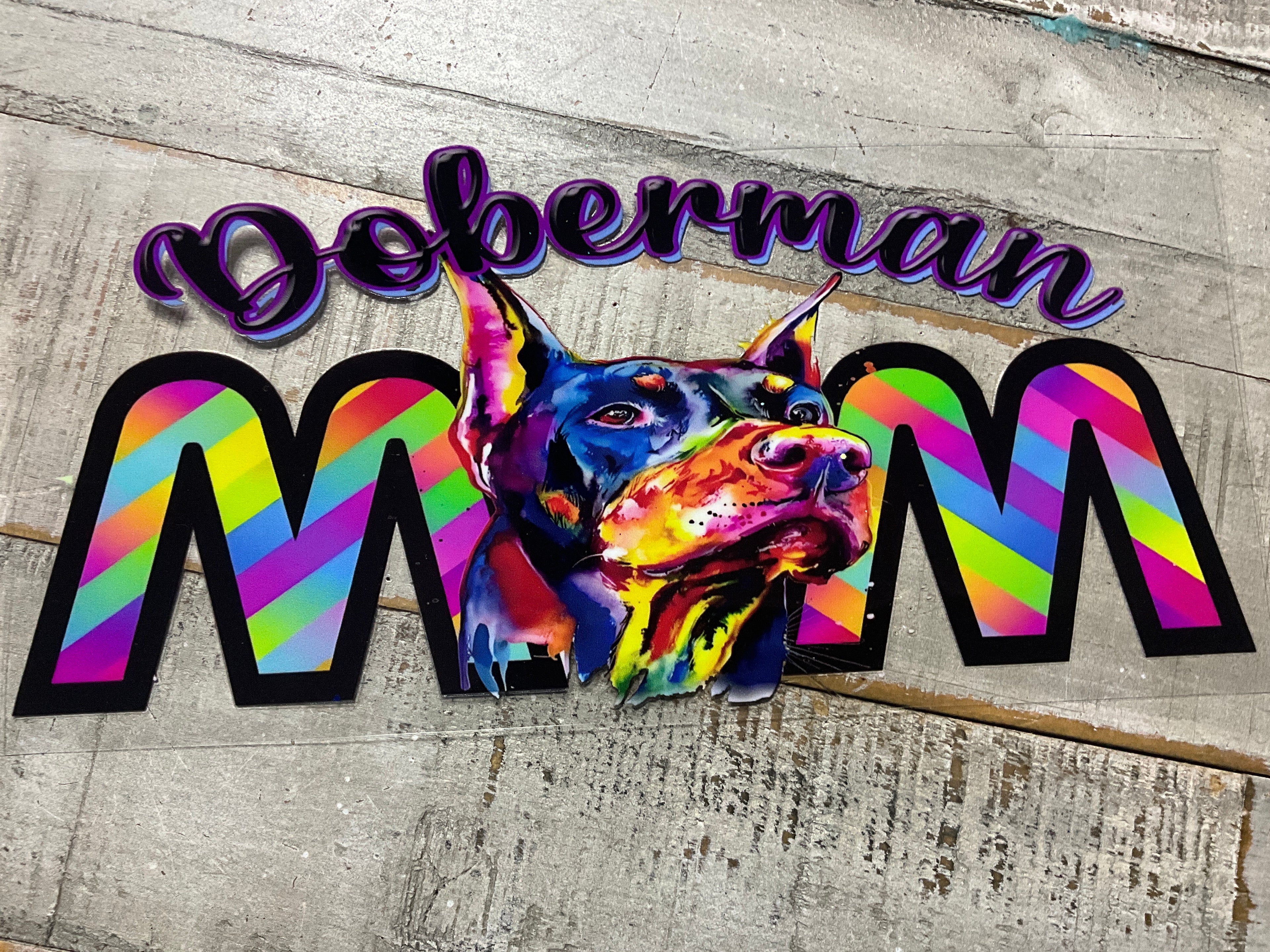 Doberman mama