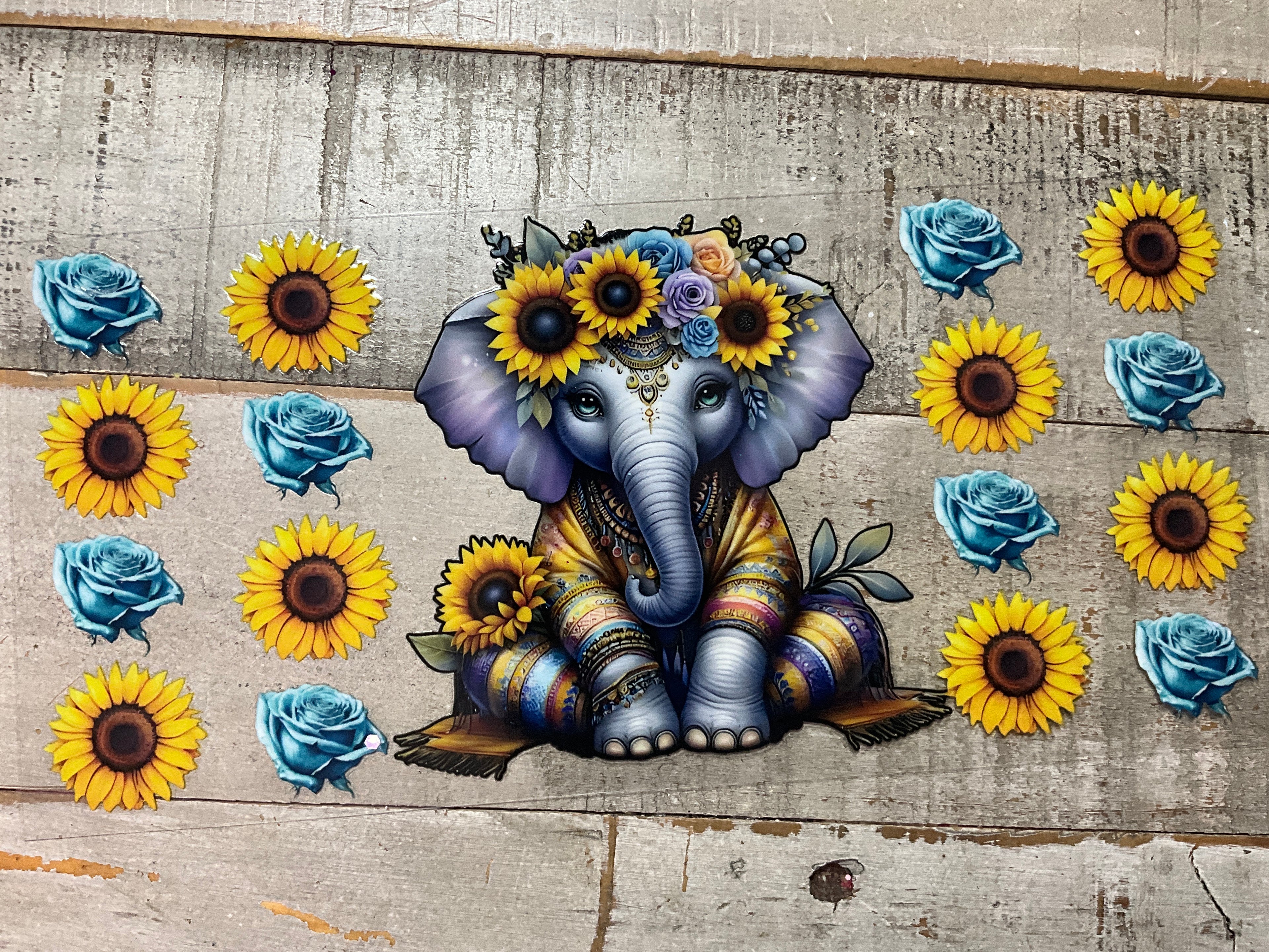 Sunflower elephant