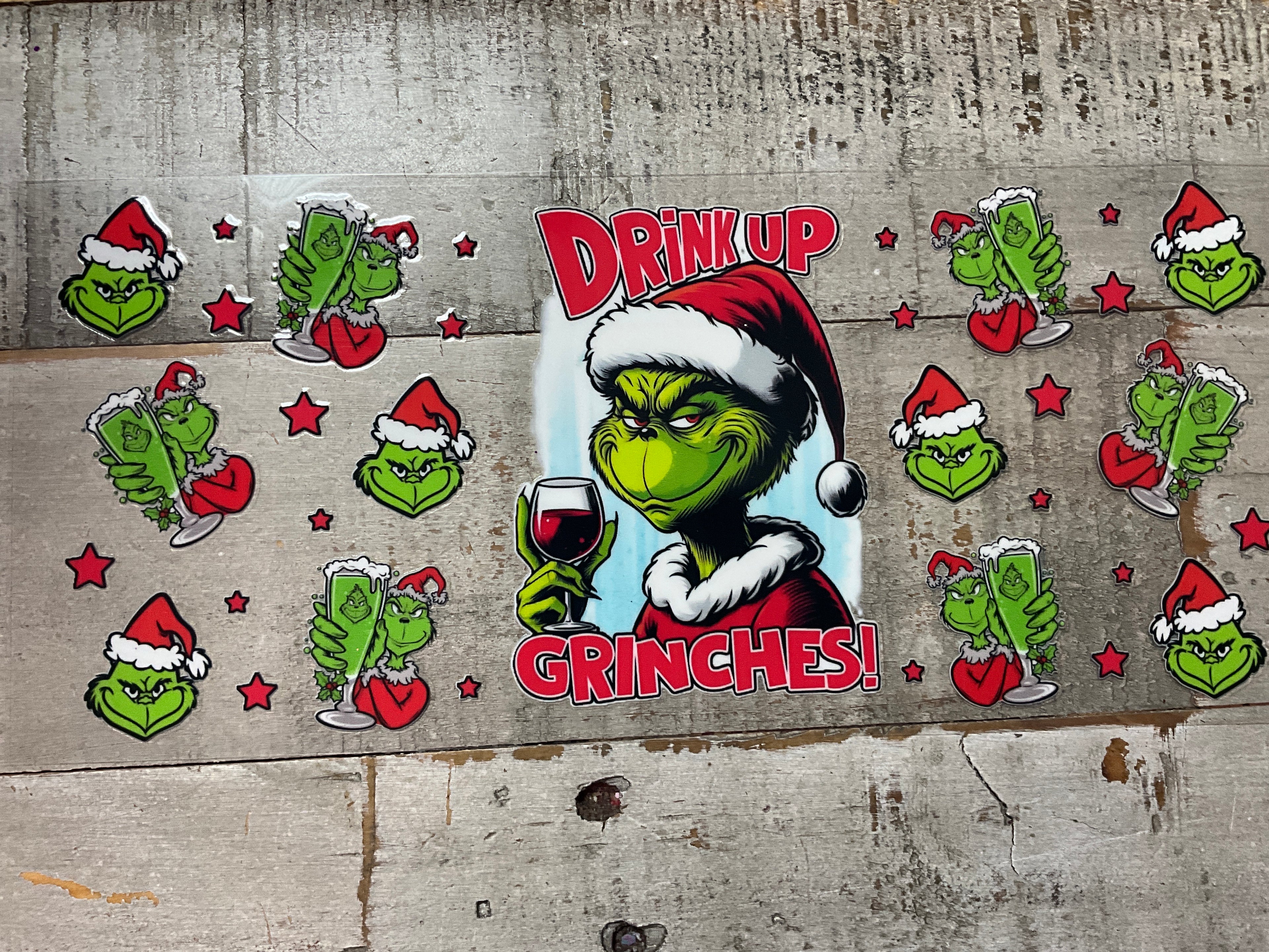 Drink up green man