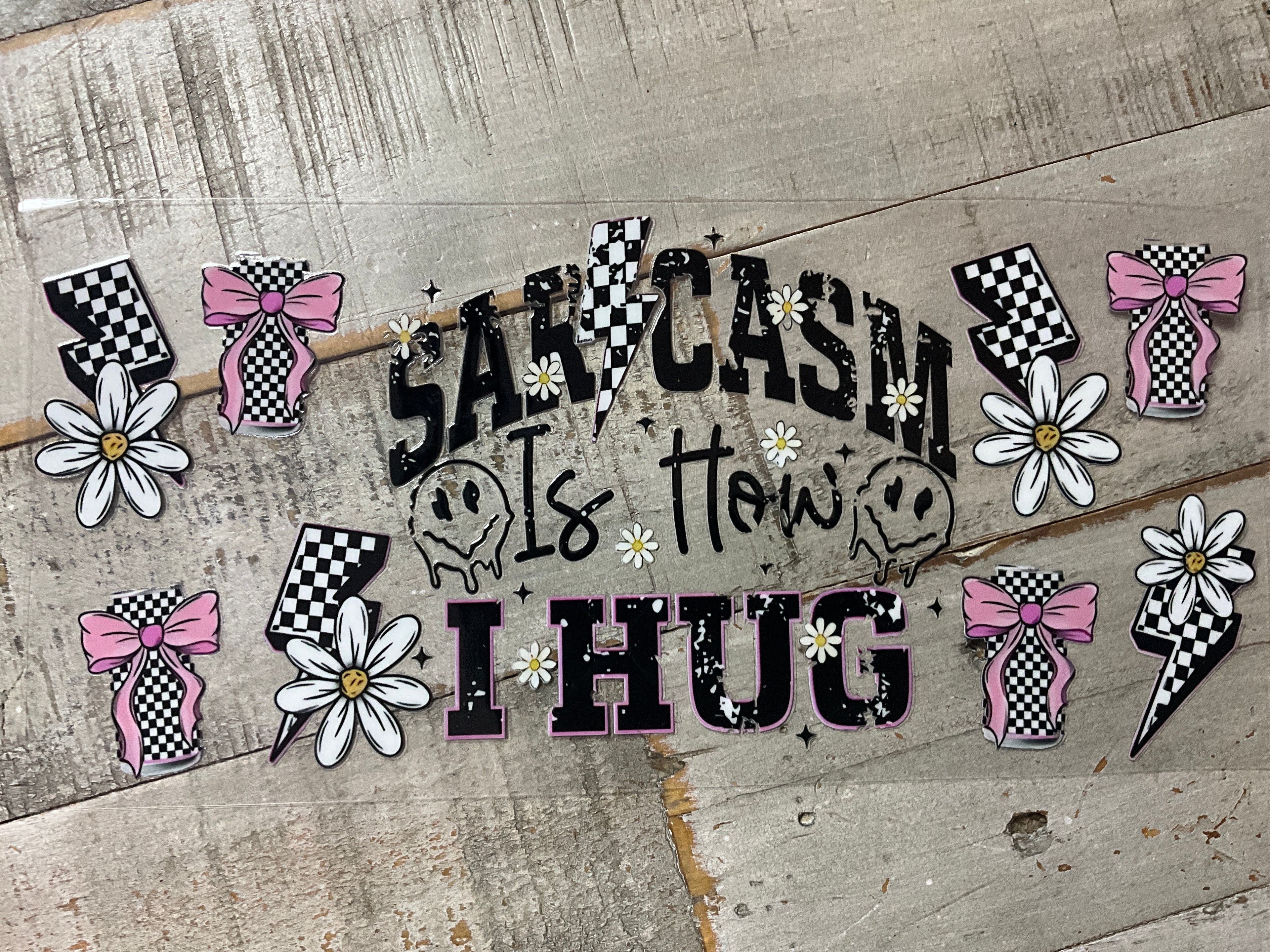 Sarcasm hug