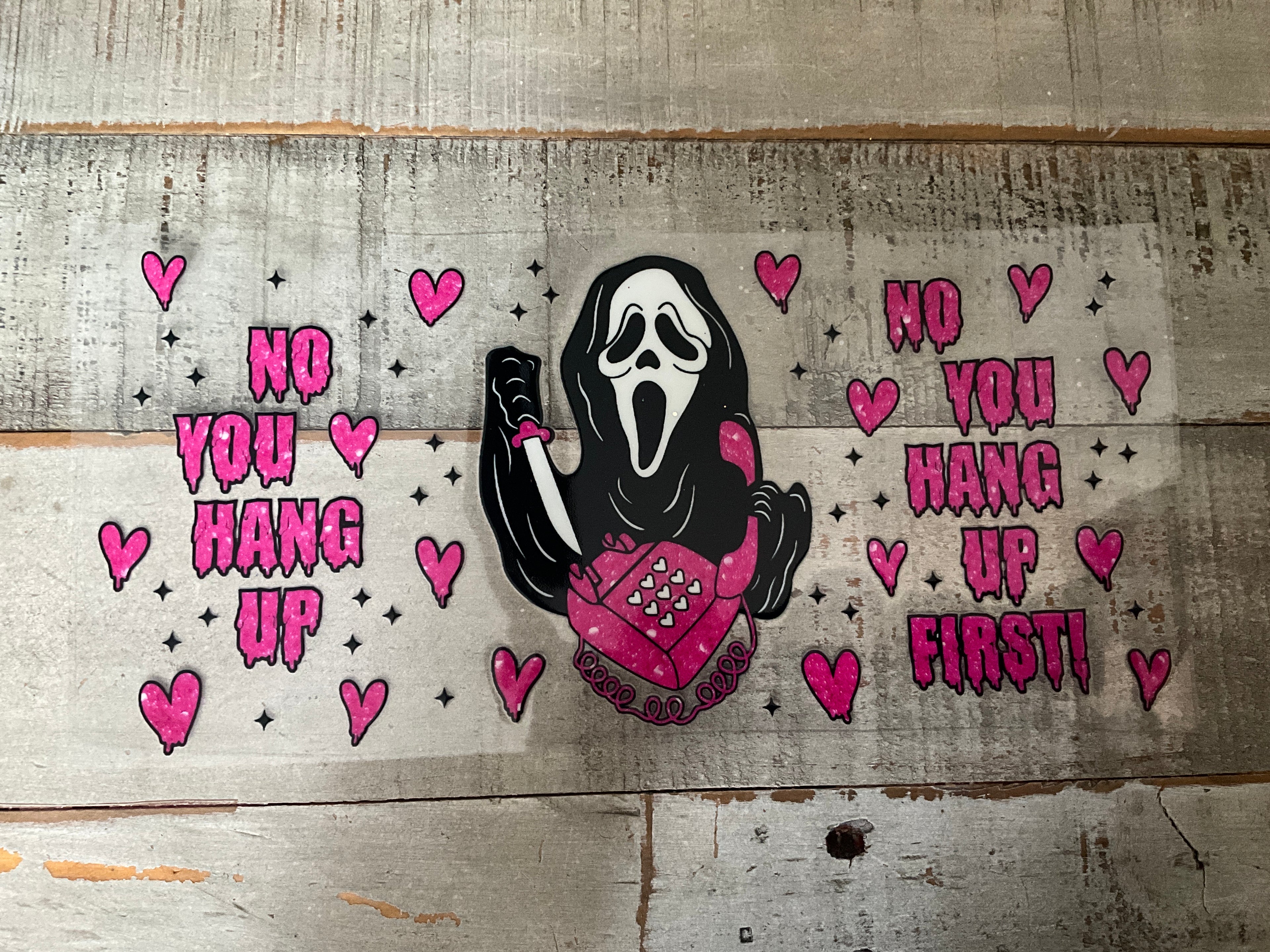 Ghost face you hang up