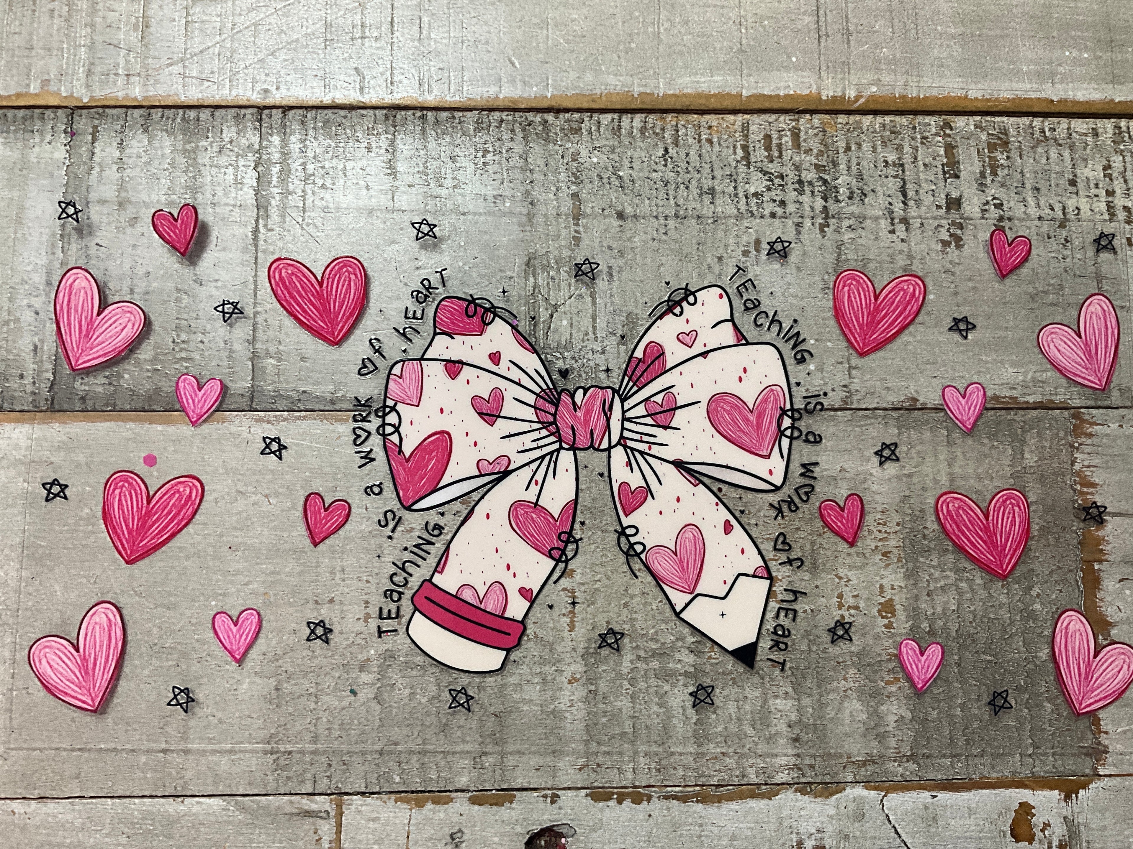 Teaching pencil bow