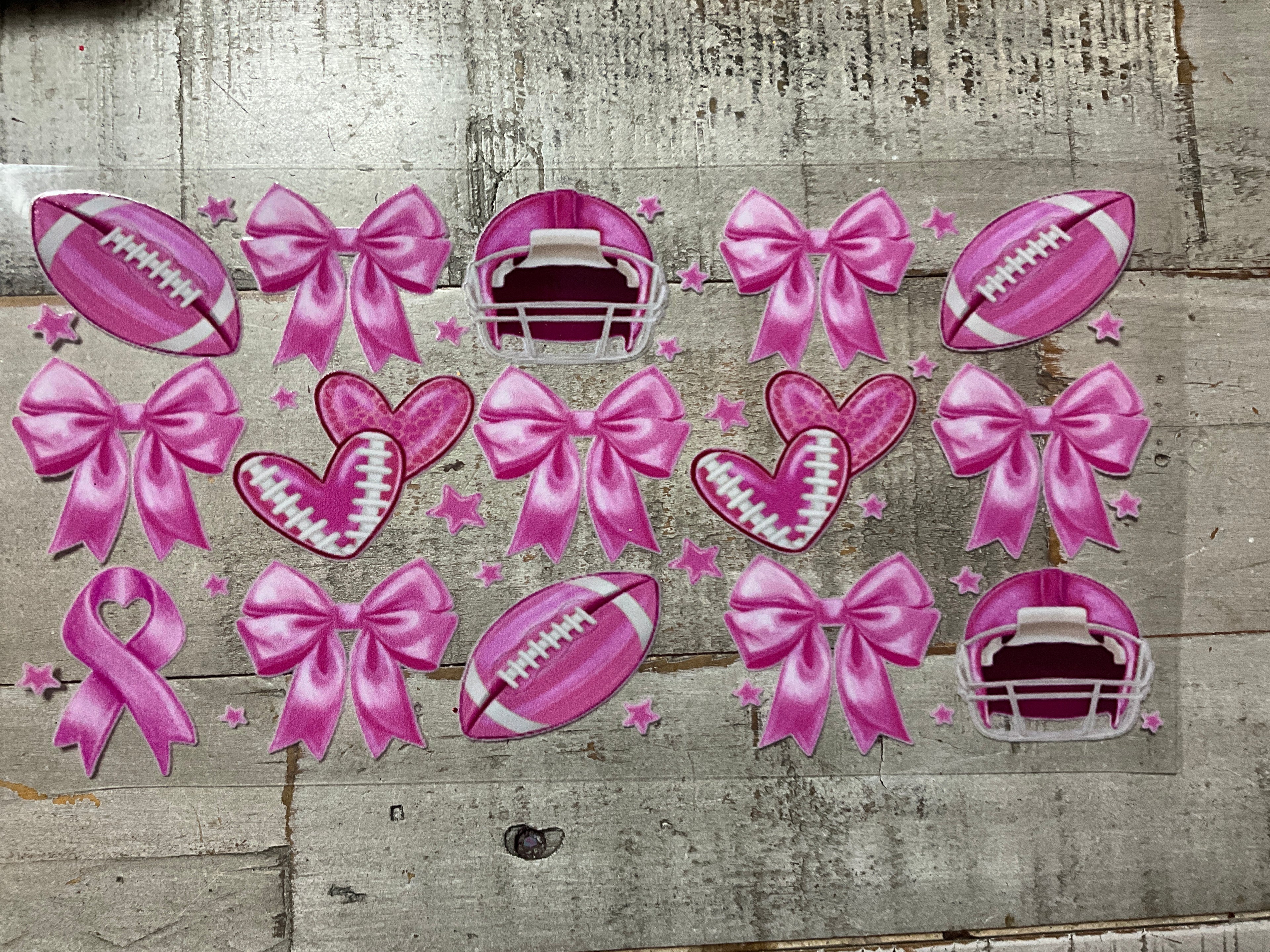 Pink football