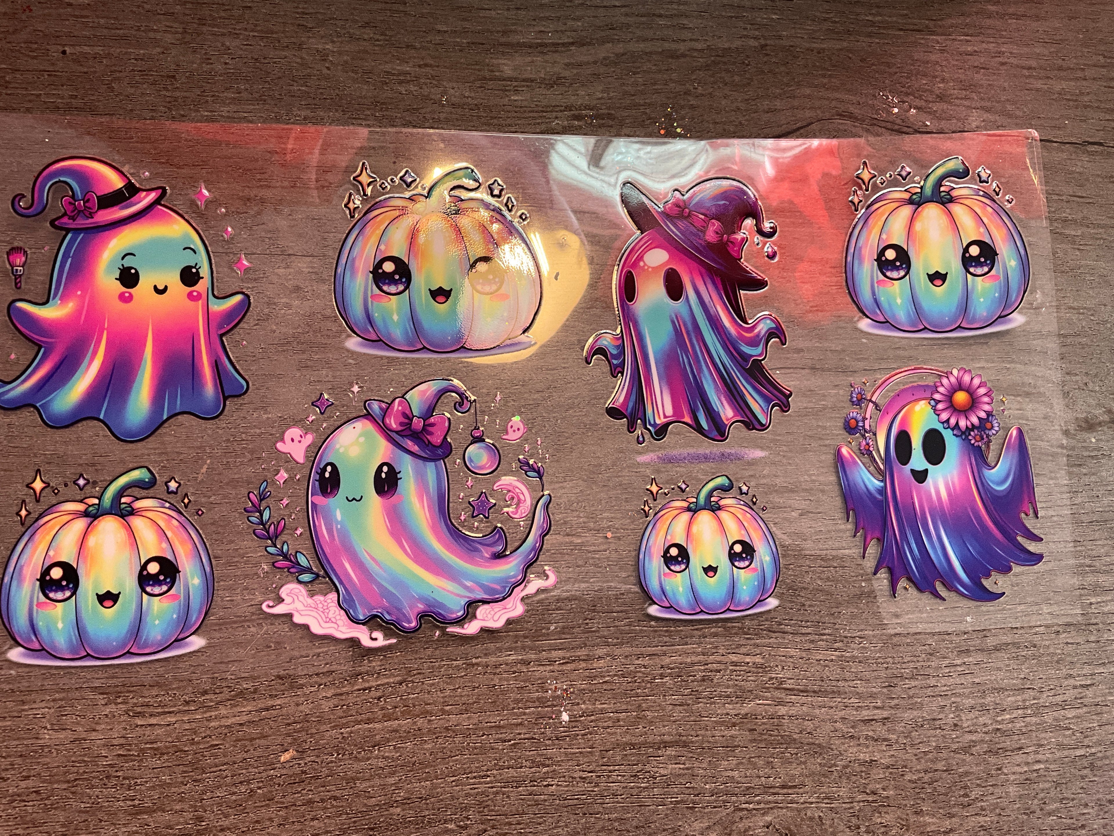 Holographic ghost