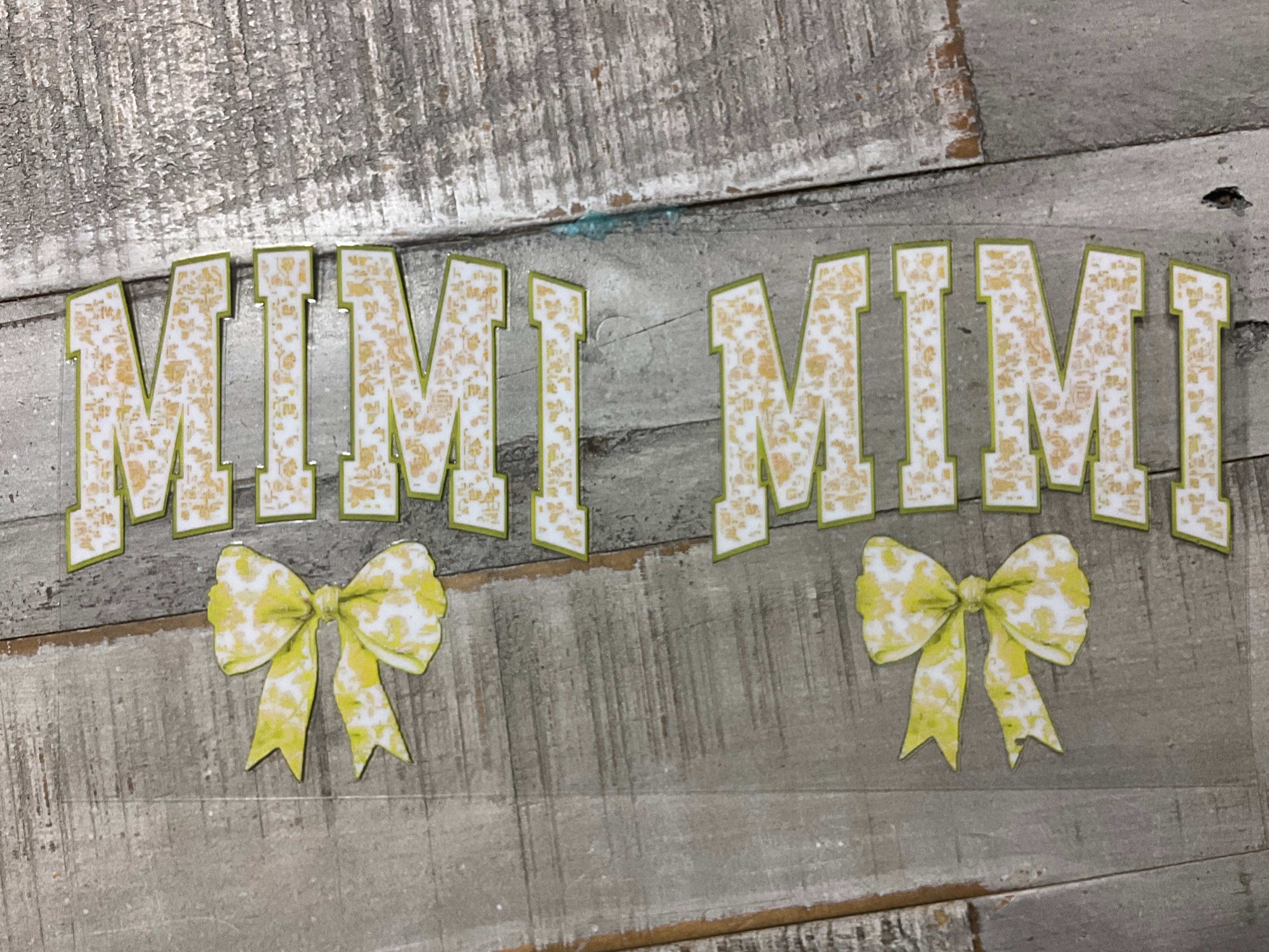 Yello floral mimi