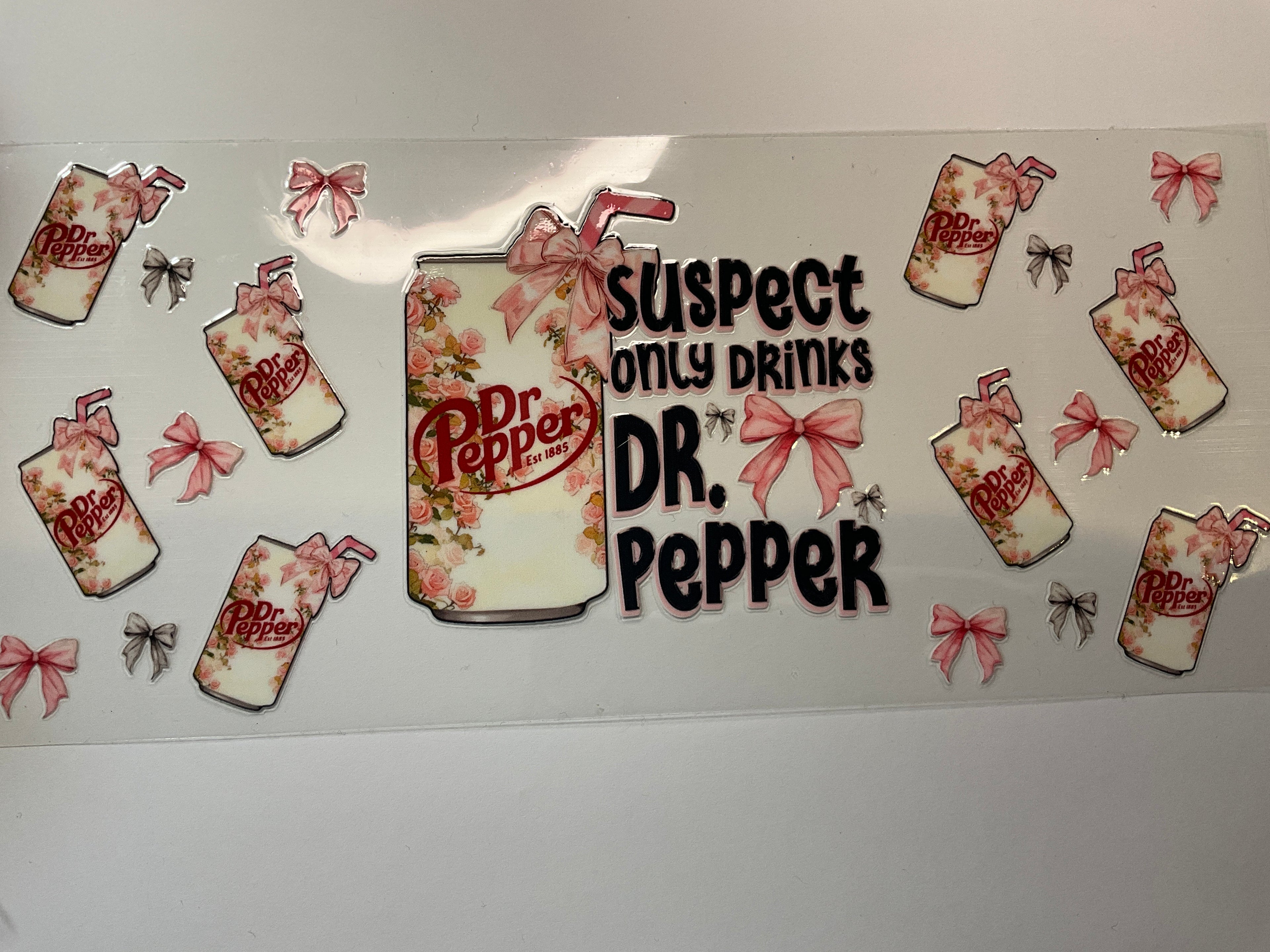Suspects only drinks Dr Pepper