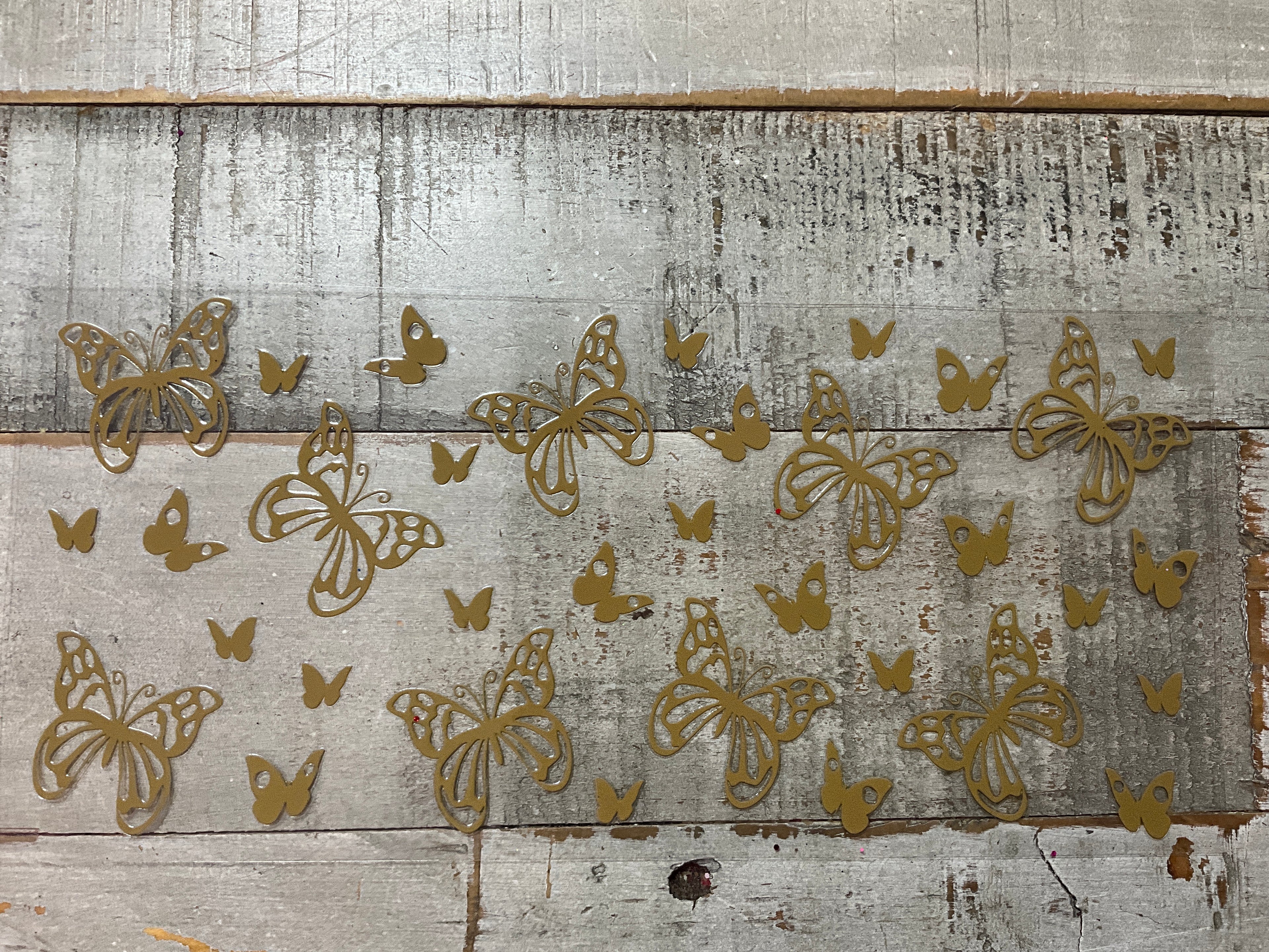 Gold butterfly
