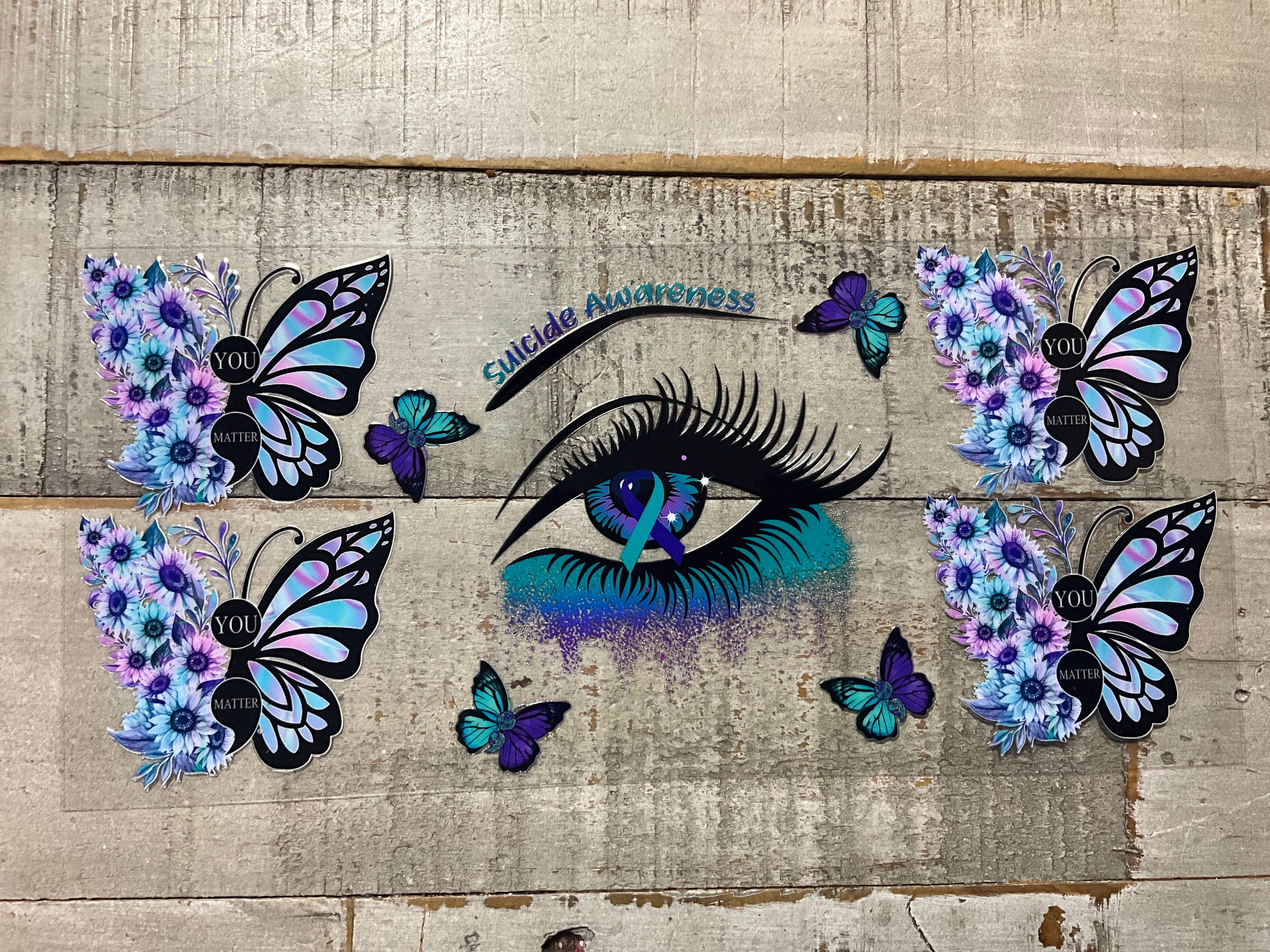 Suicide awareness eye