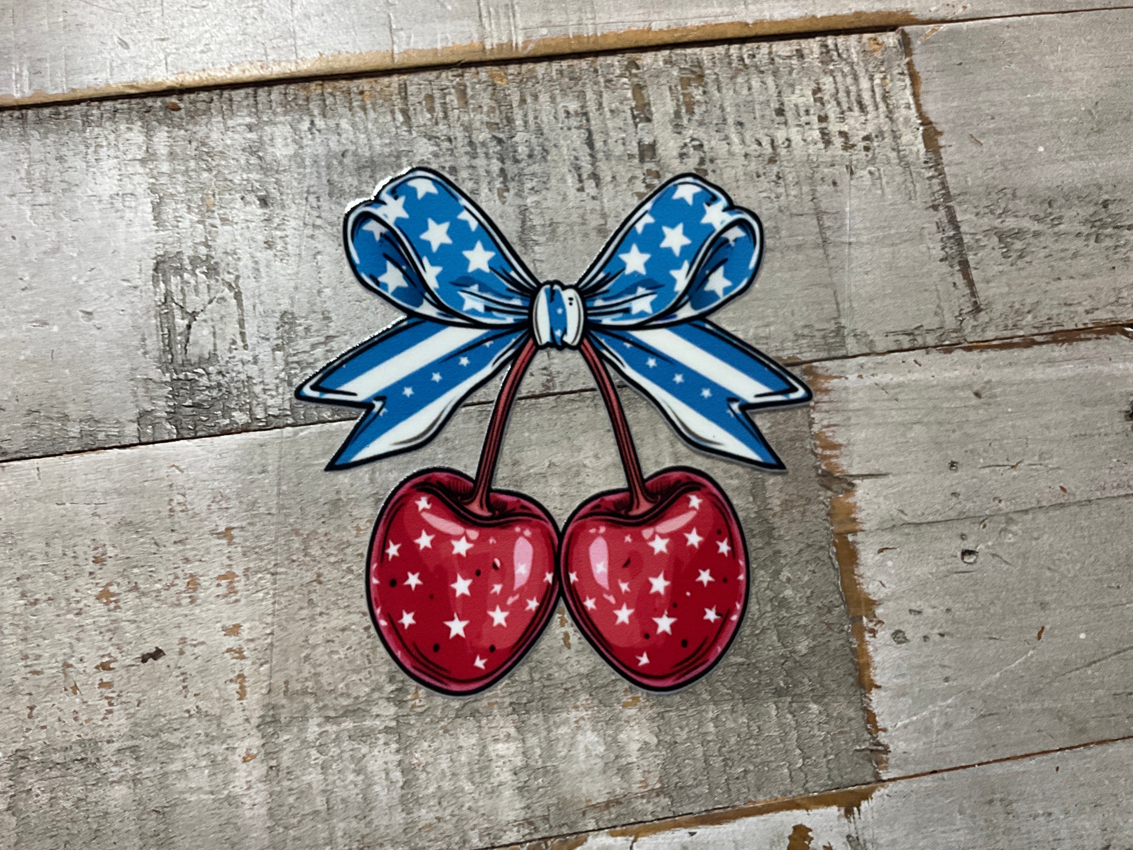 American cherry bow