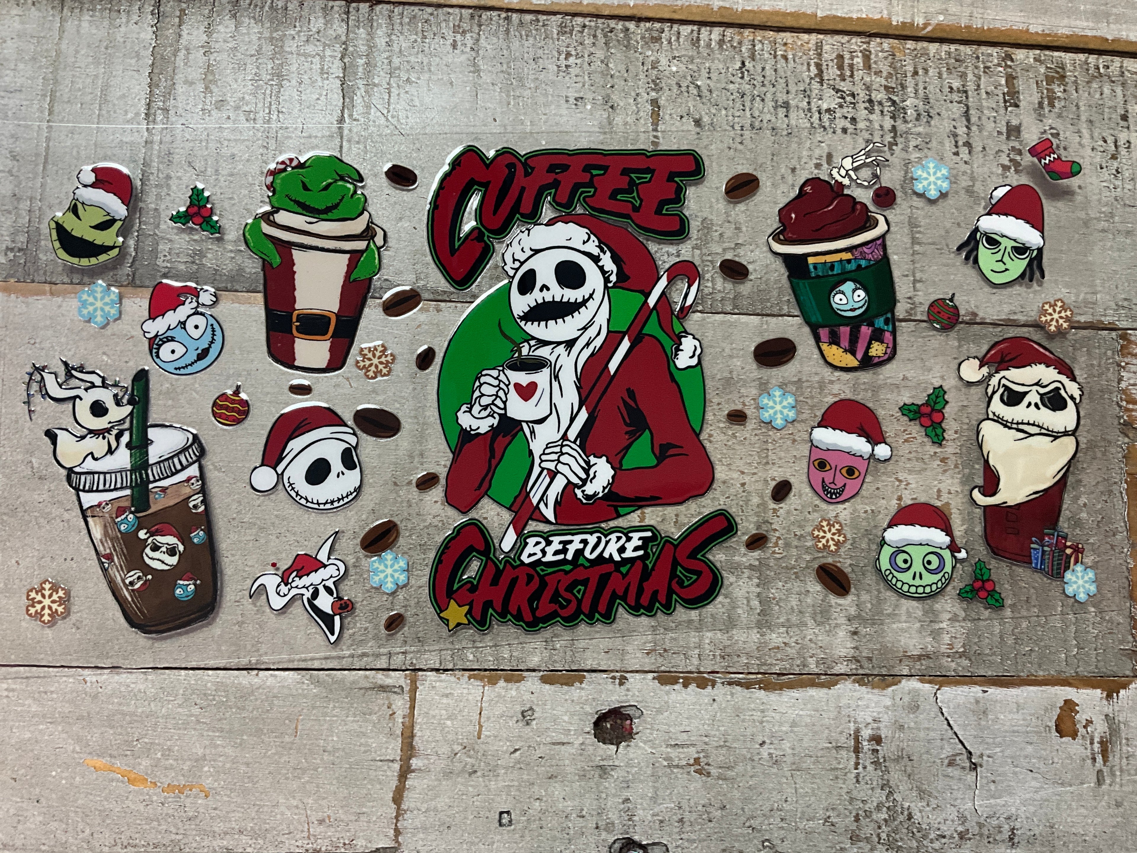 Mr skelly coffee before Christmas