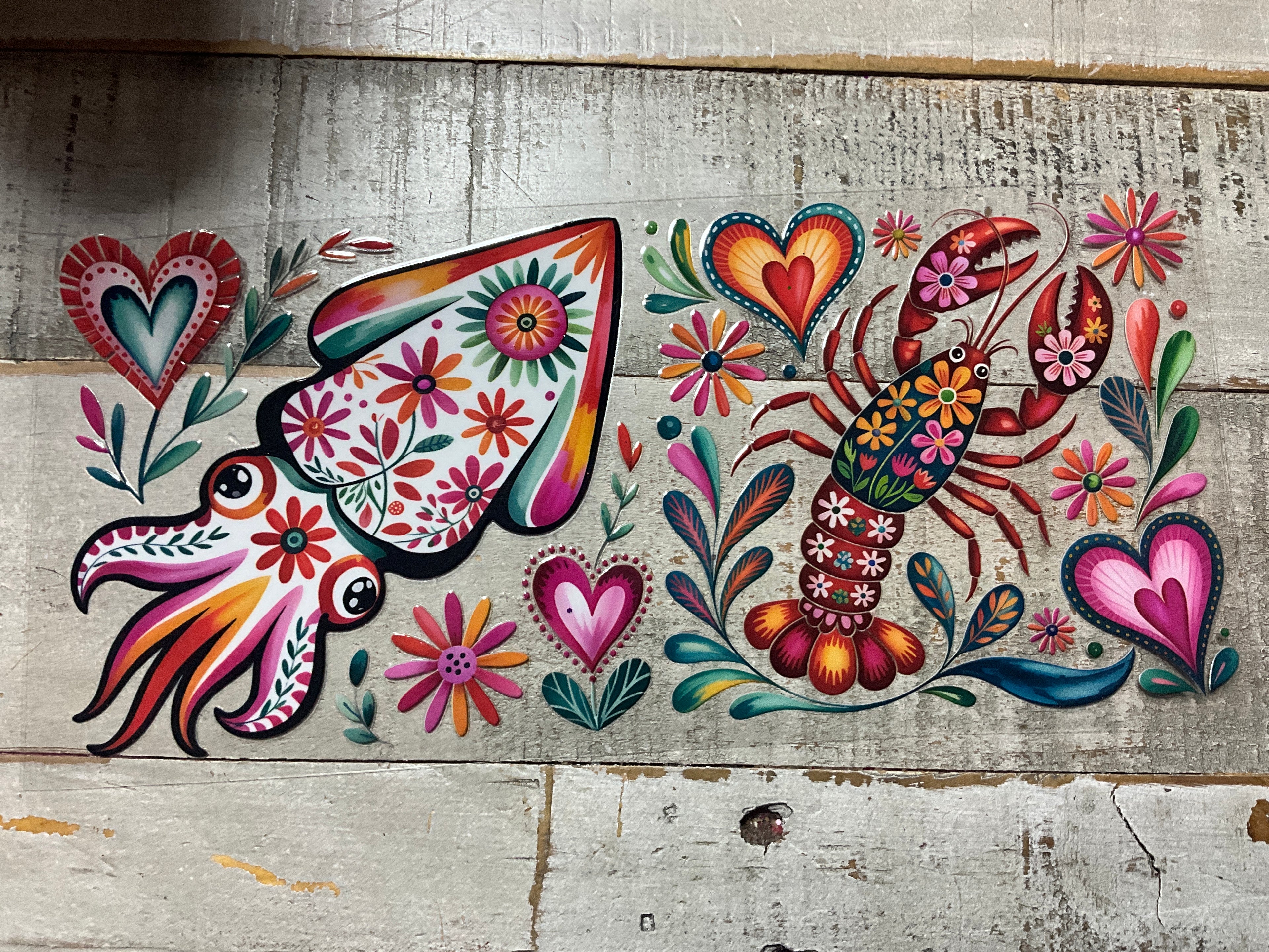Floral crawfish