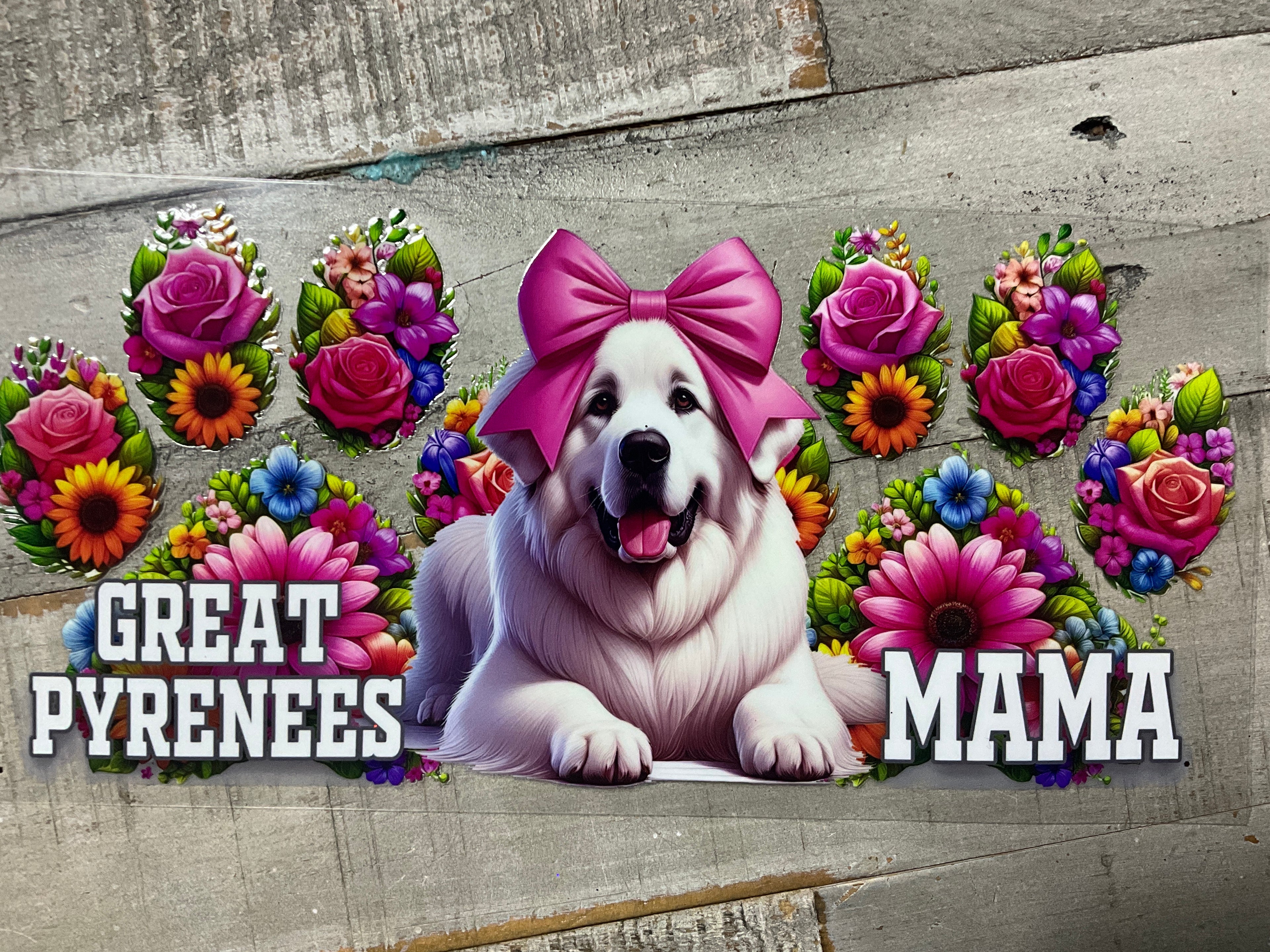 Great pyrenees mama