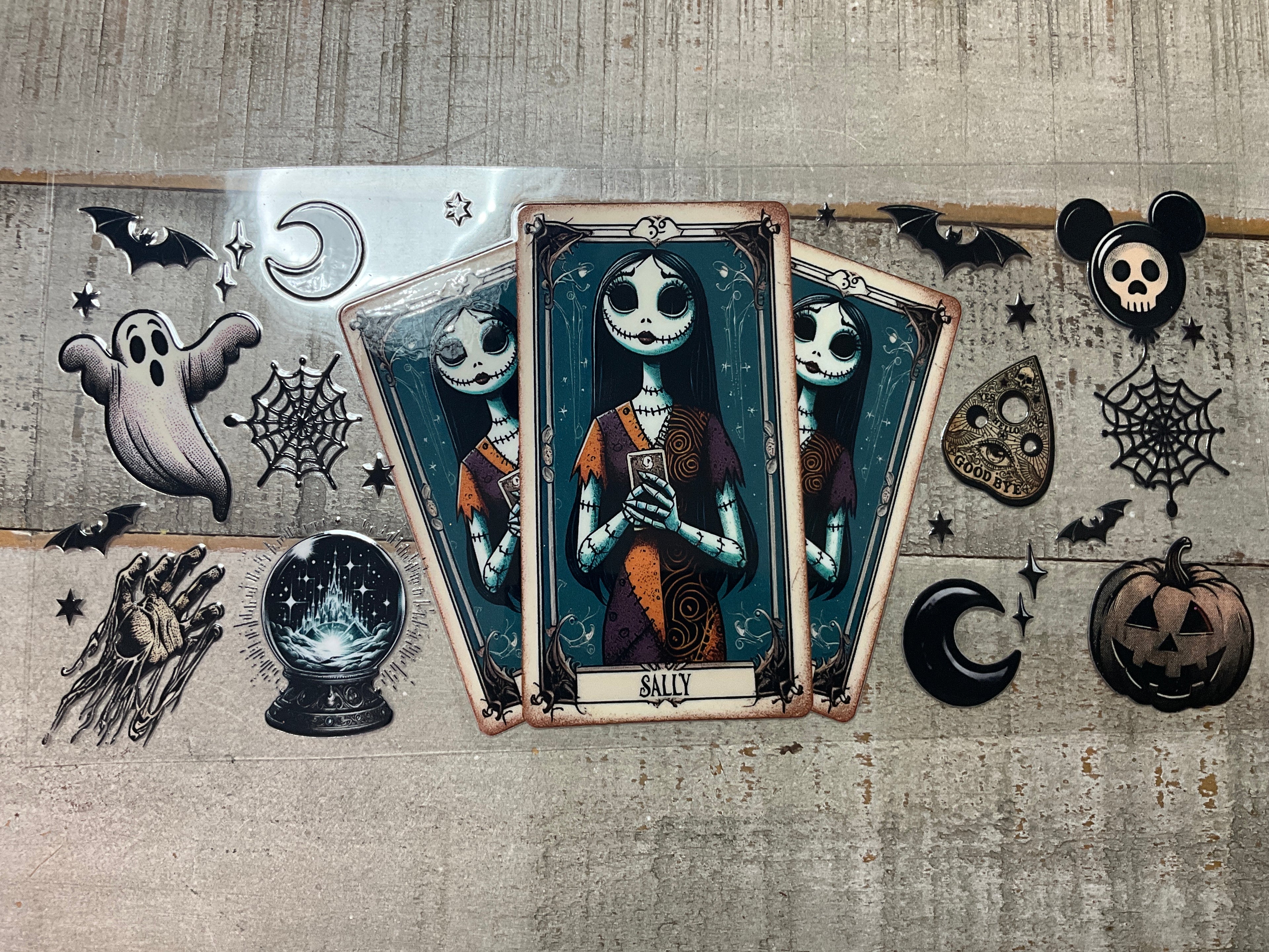 Tarot card rag doll