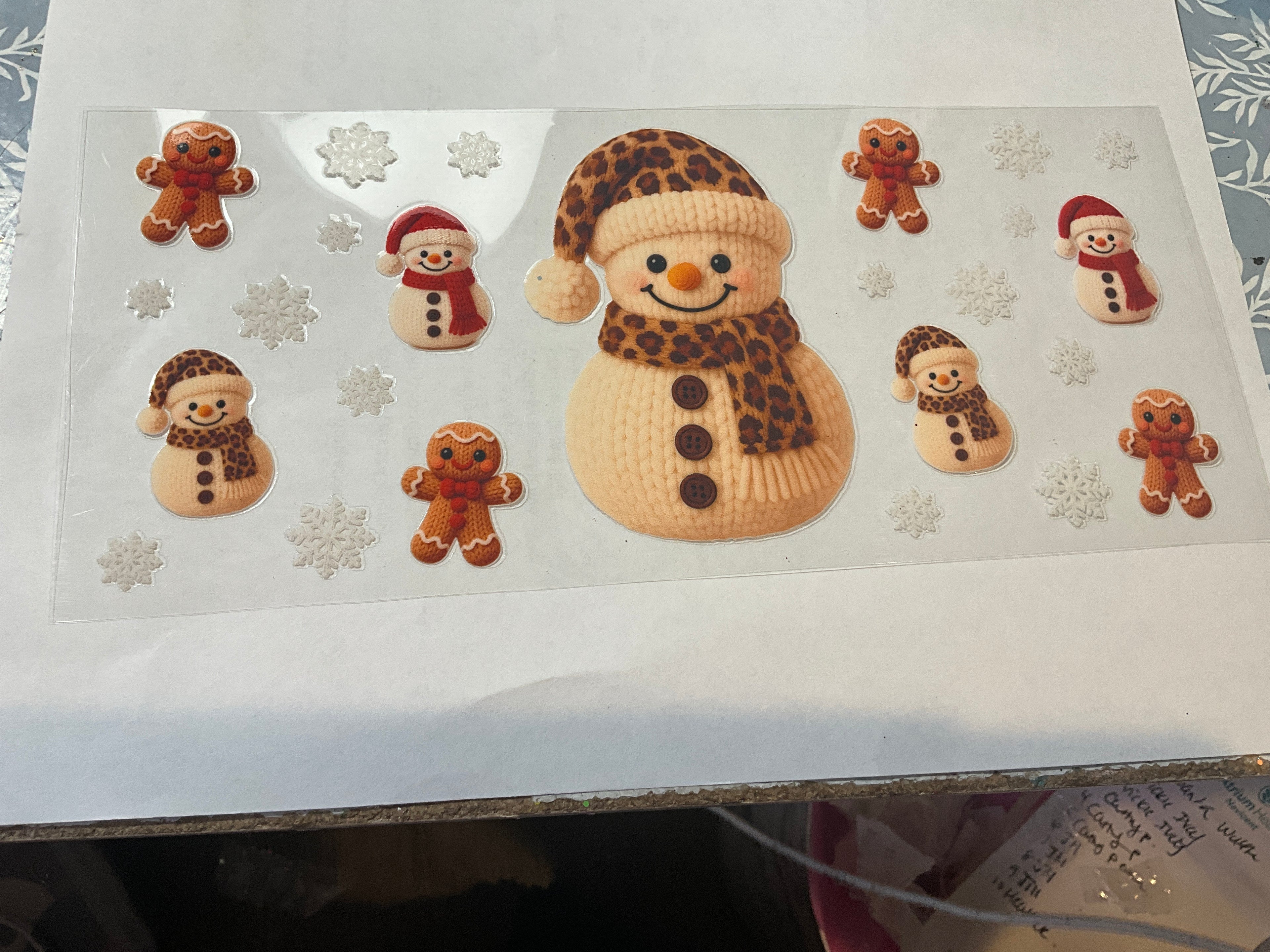 Knitted Snowman