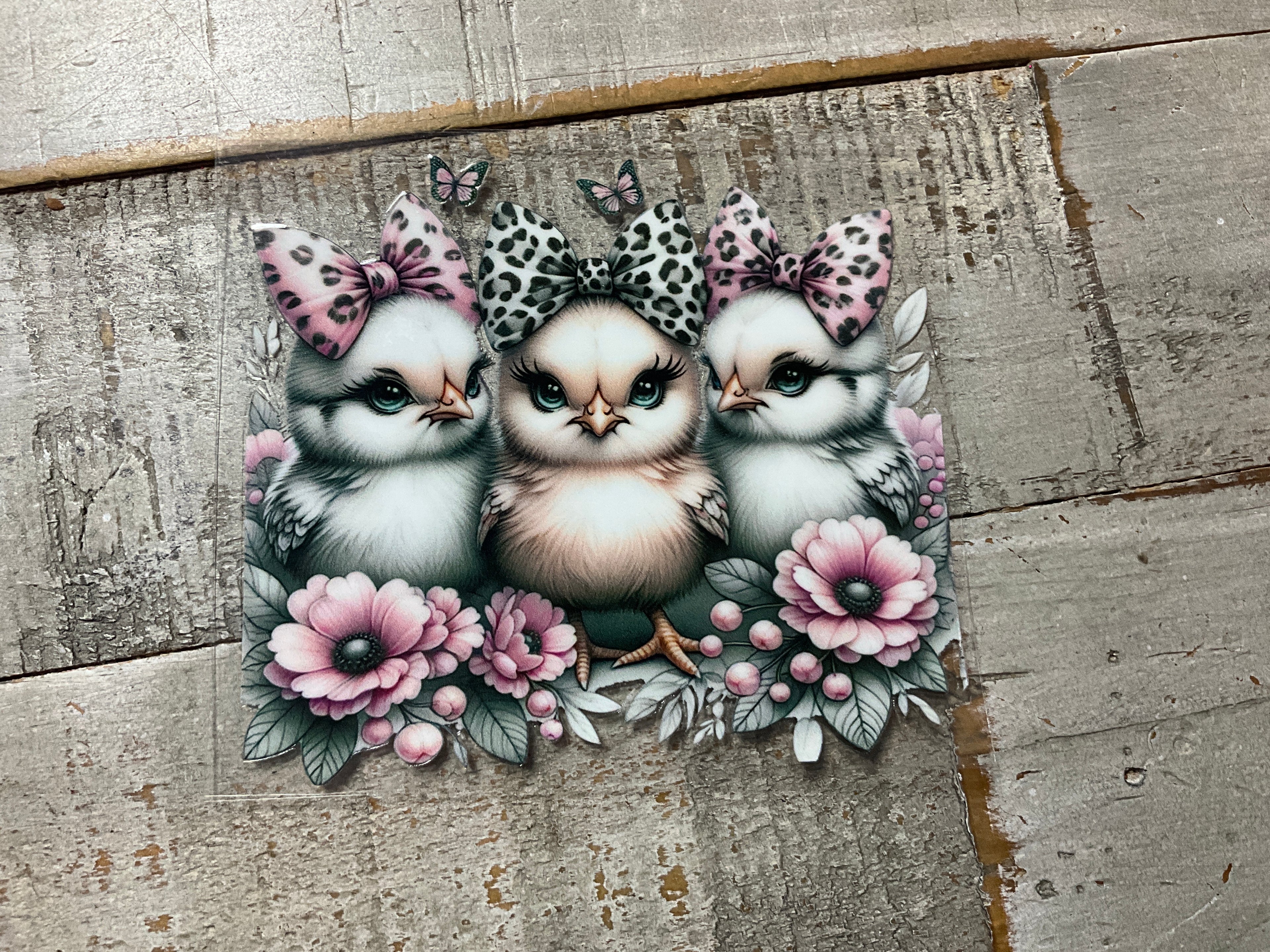 Birds with bows