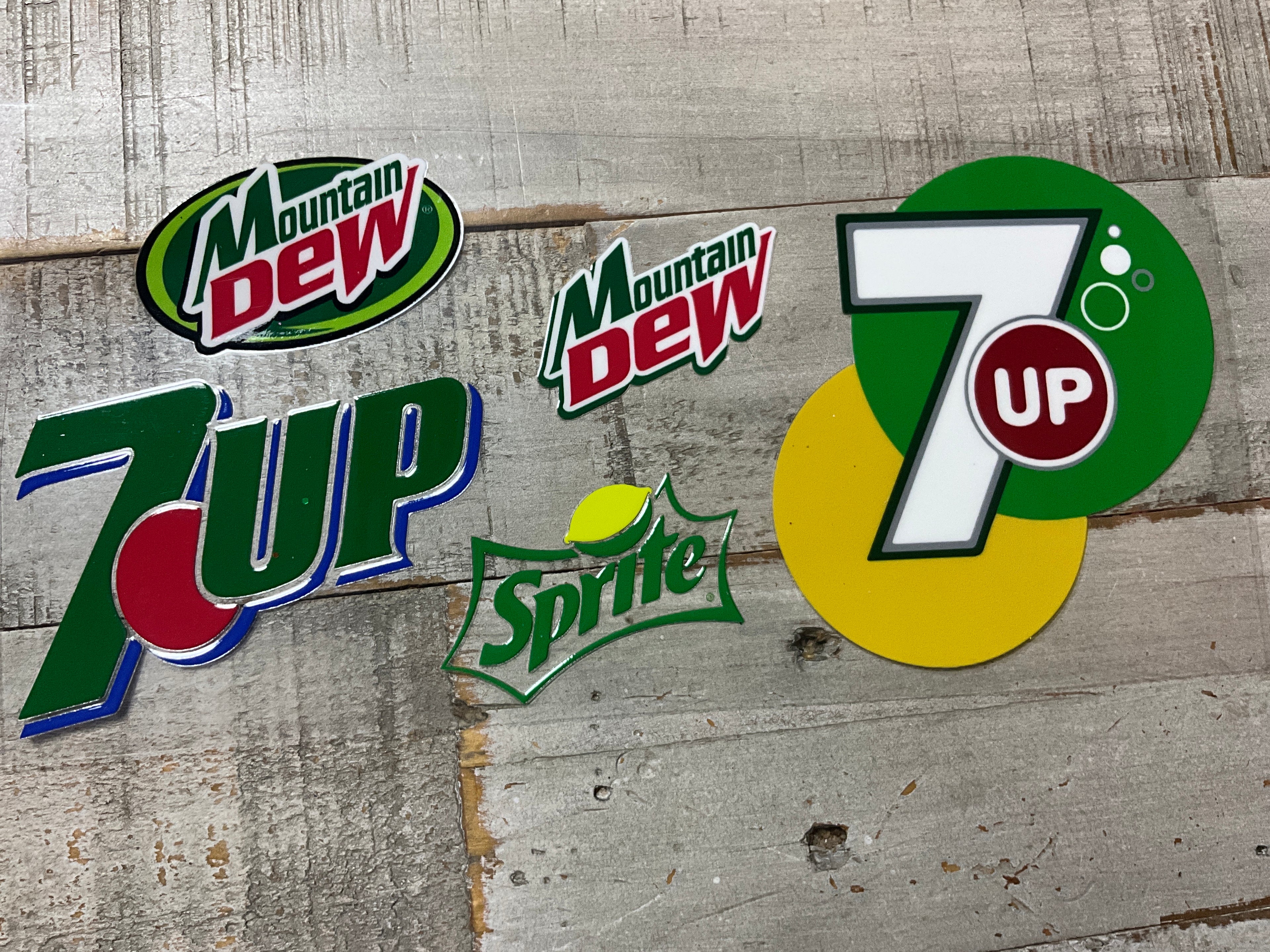 Mt.dew,7up,sprite