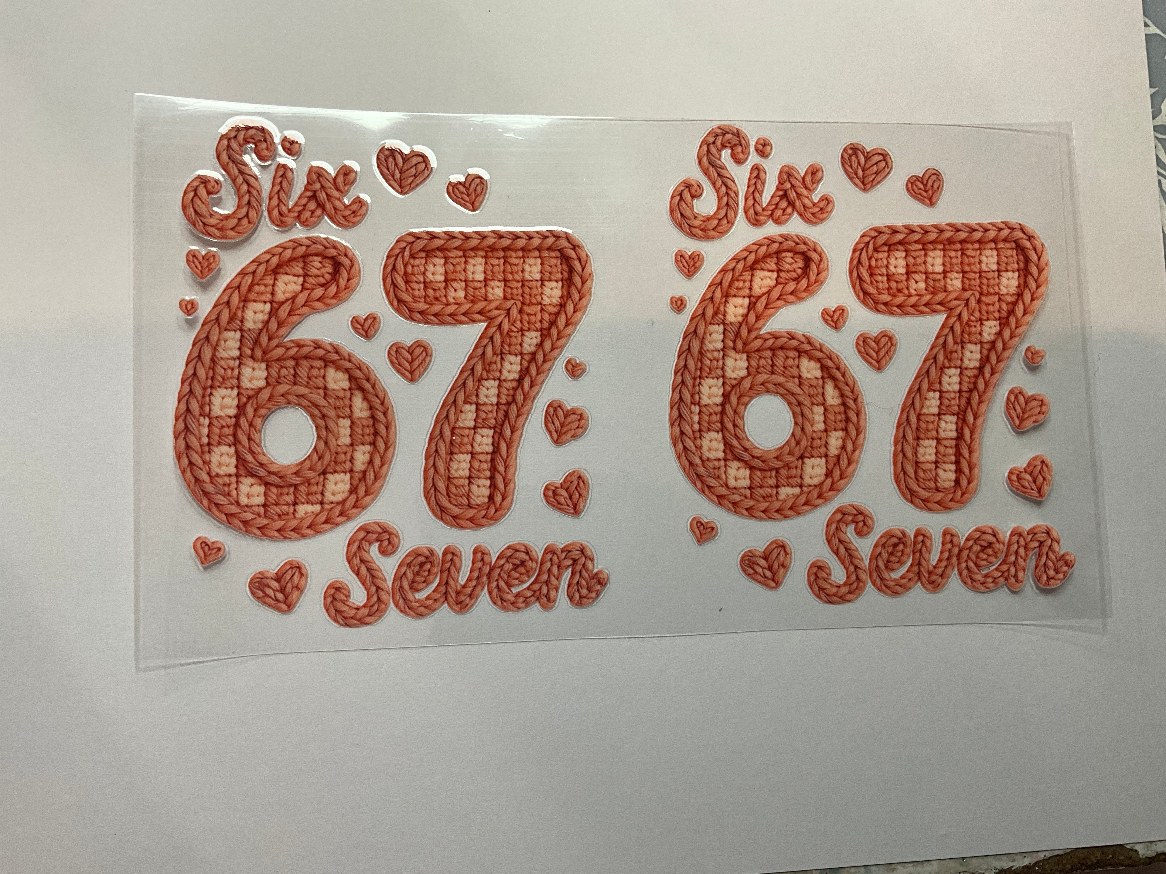Six seven
