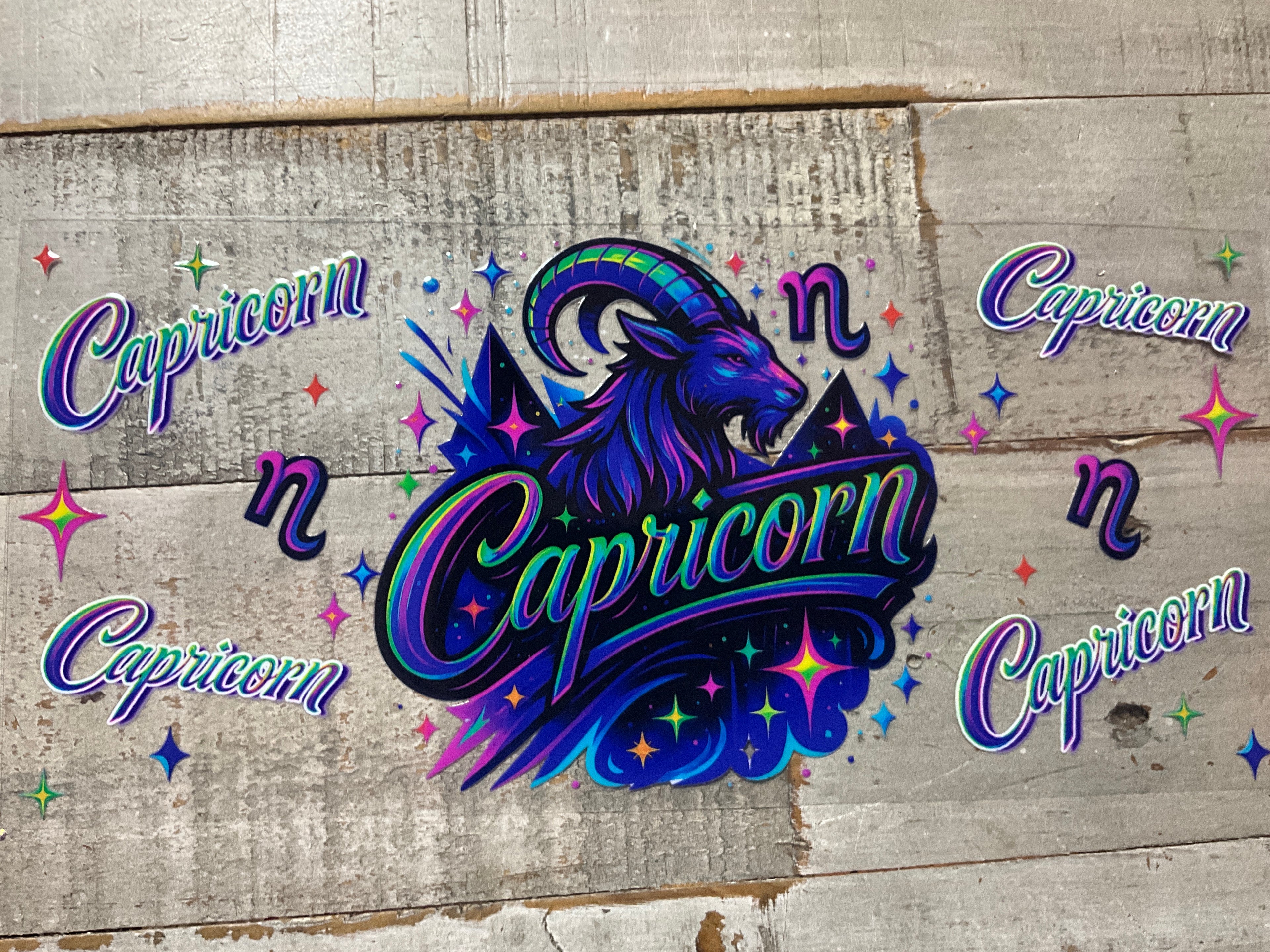 Neon Capricorn