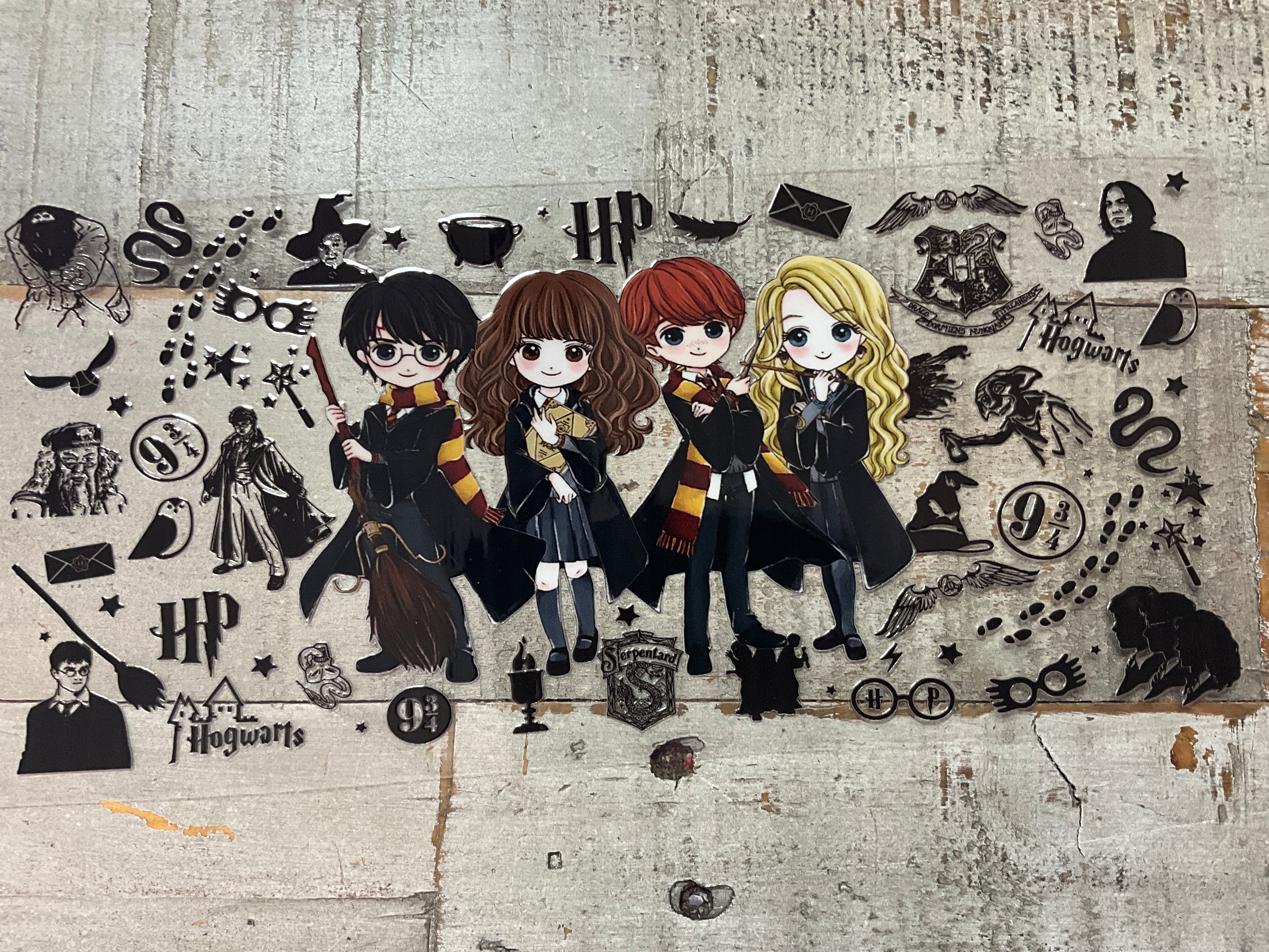Wizard cartoon crew